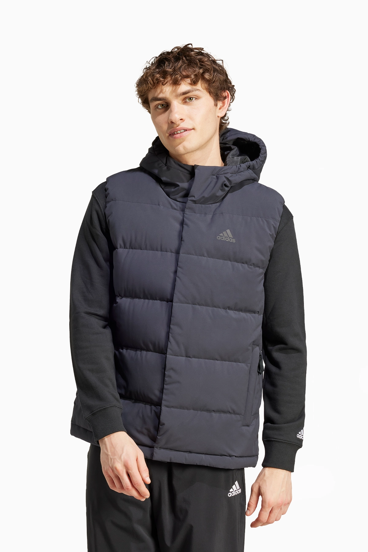 Kamizelka adidas Helionic Vest - Szary