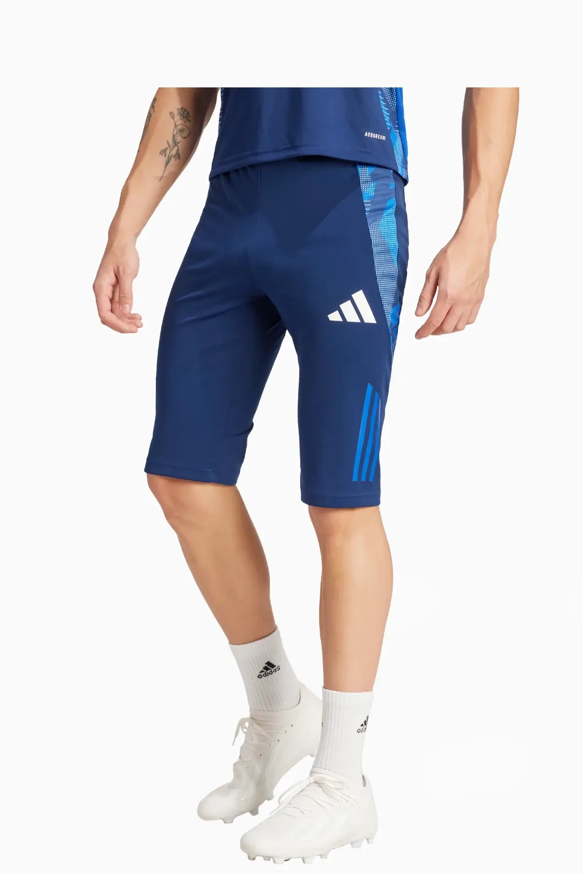 Spodenki adidas Tiro 24 Competition Training 1/2 - Granatowy