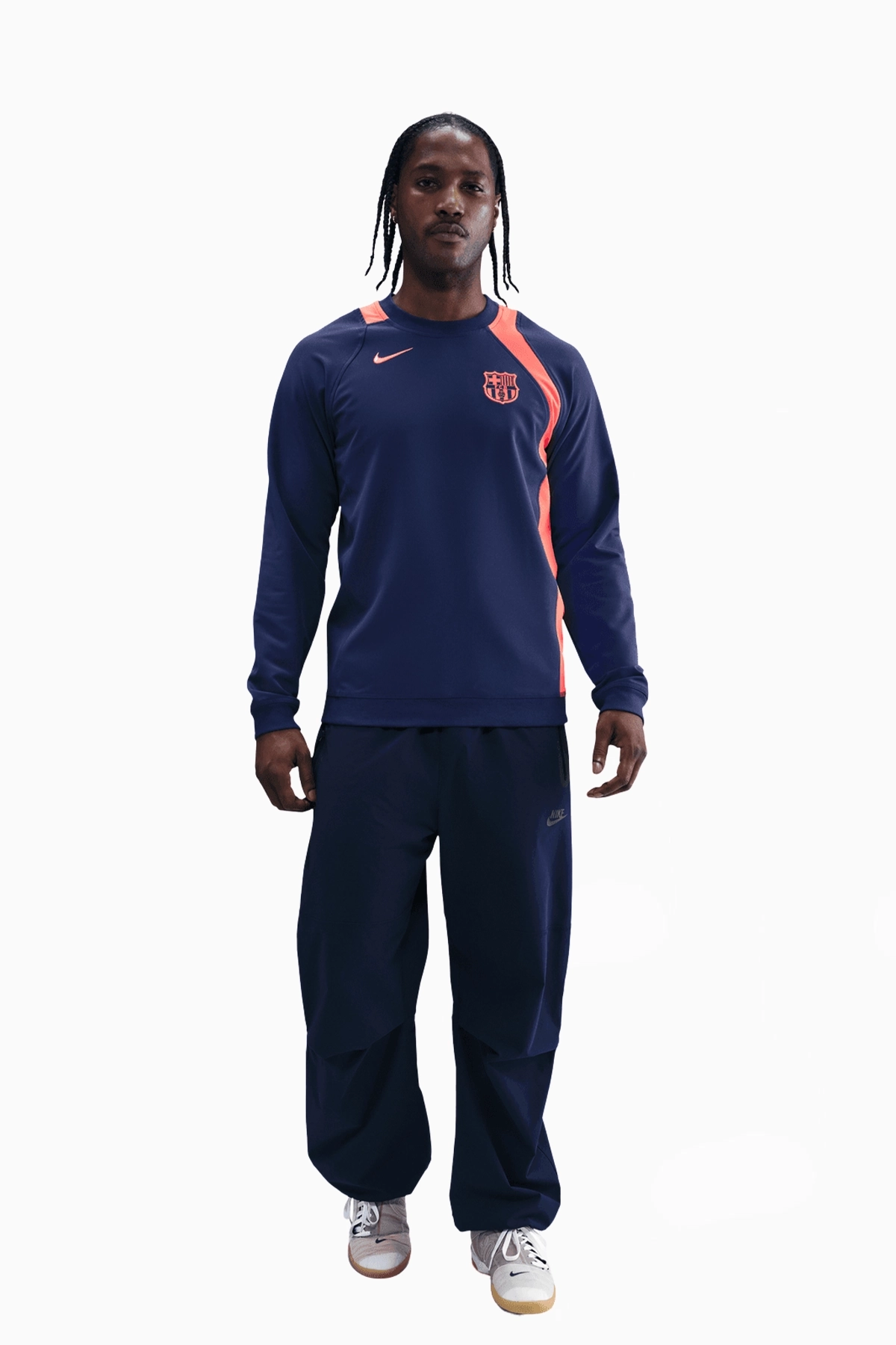 Bluza Nike FC Barcelona 25/26 Total 90 Crew - Granatowy