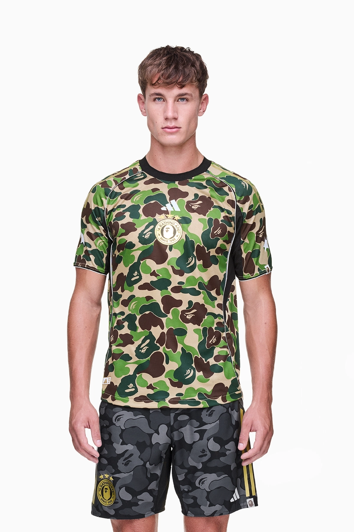 Koszulka adidas x BAPE - Multikolor