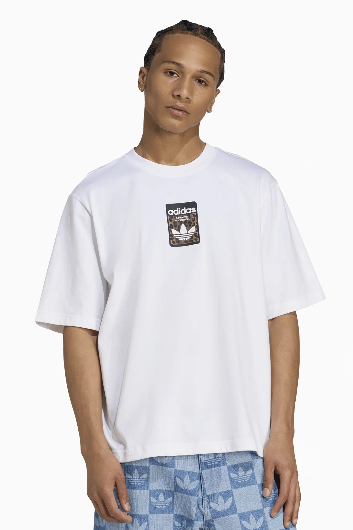 Koszulka adidas Graphic Leo - Biały