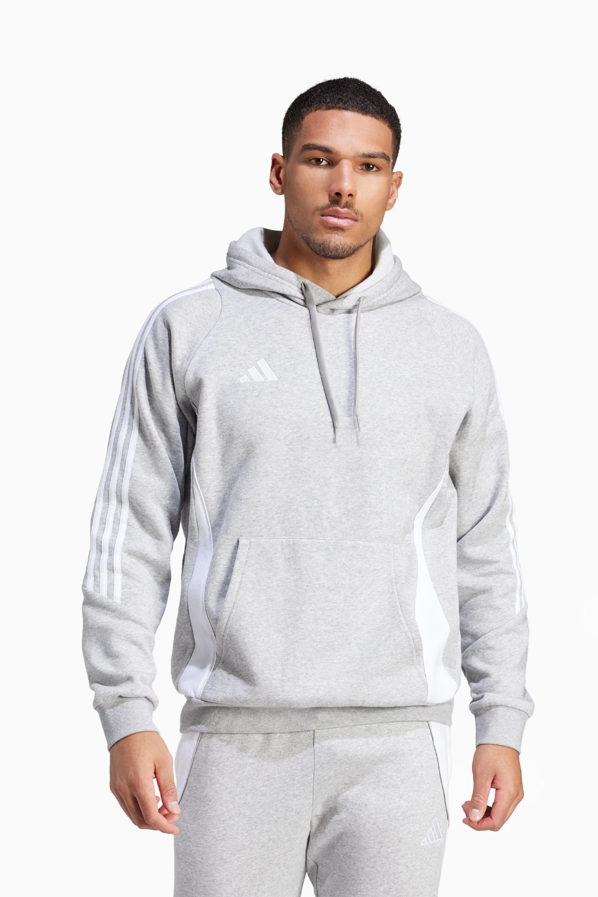 Bluza z kapturem adidas Tiro 24 - Szary