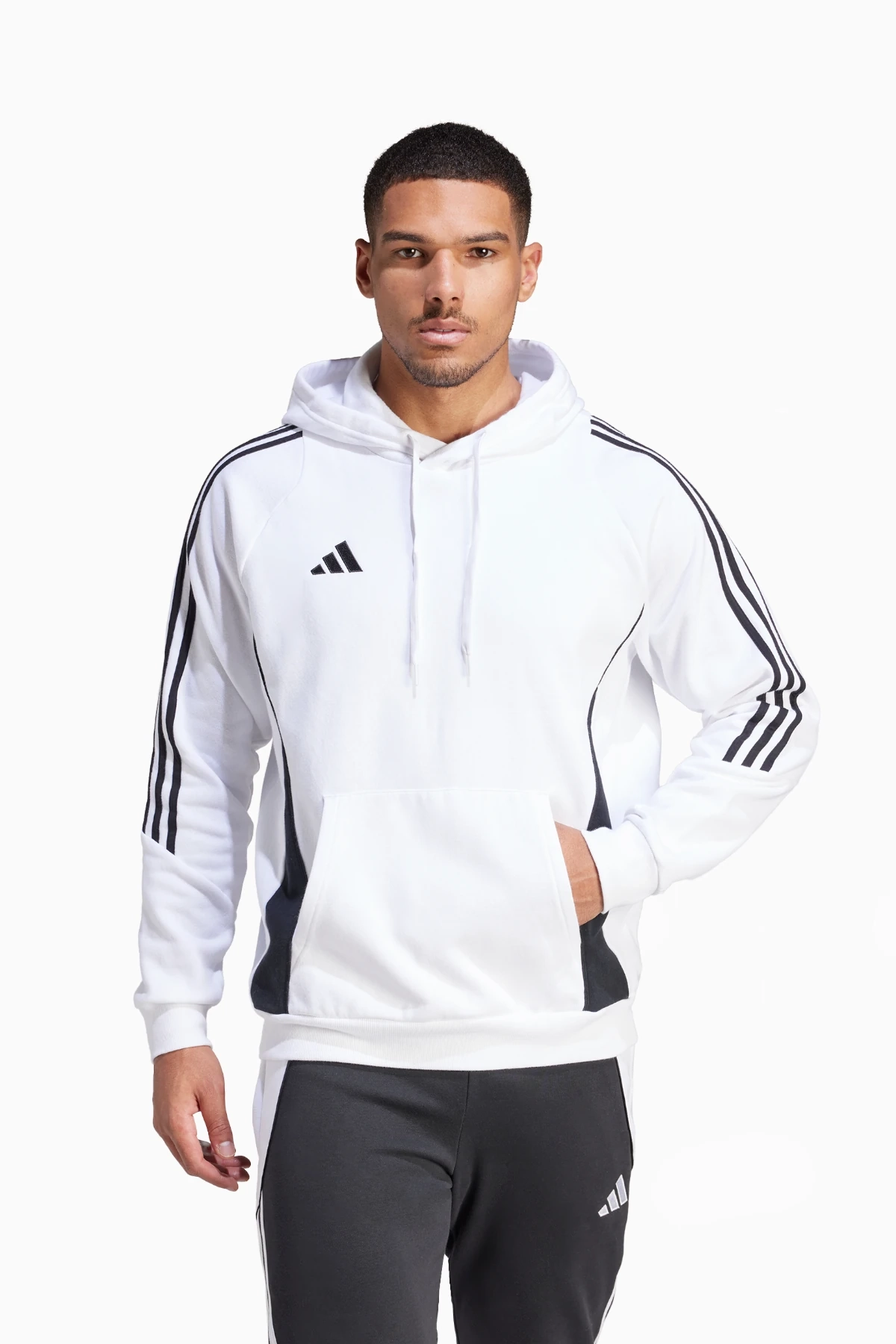 Bluza z kapturem adidas Tiro 24 - Biały