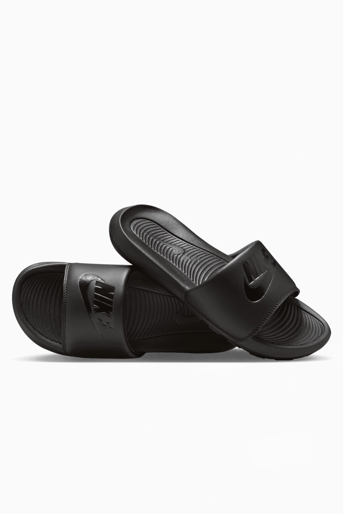 Klapki Nike Victori One Slide Damskie - Czarny