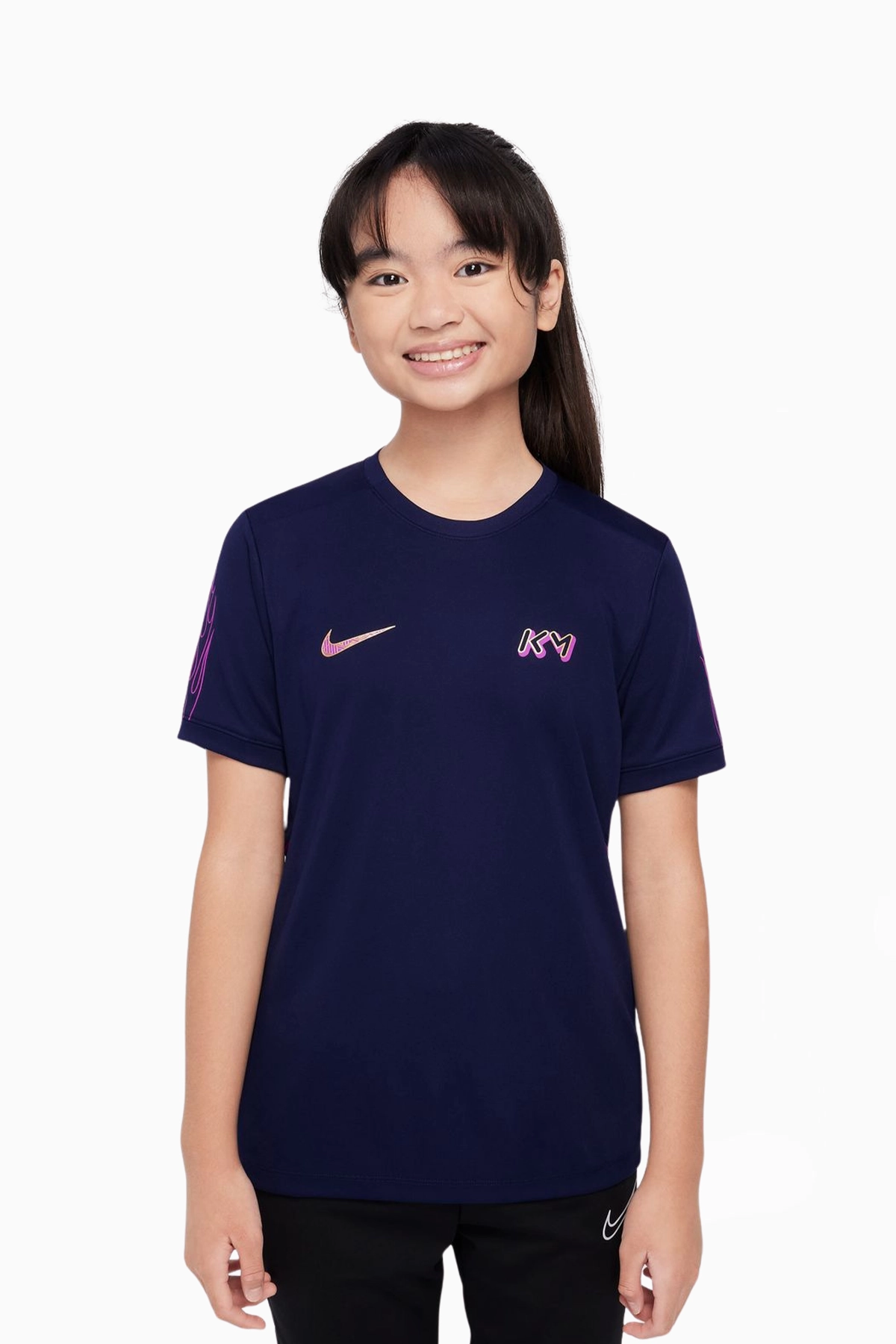Koszulka Nike Kylian Mbappé Academy Junior - Granatowy