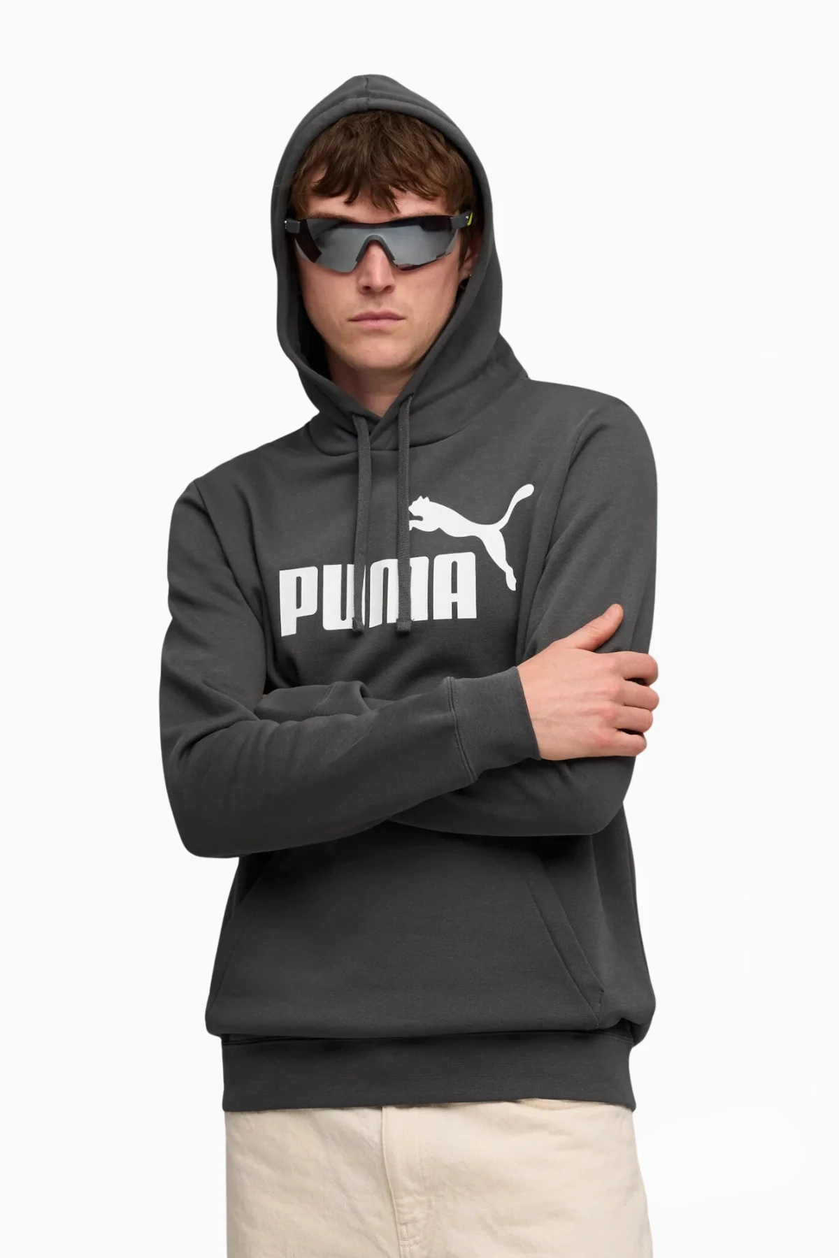 Bluza z kapturem Puma Essentials No. 1 Logo - Czarny