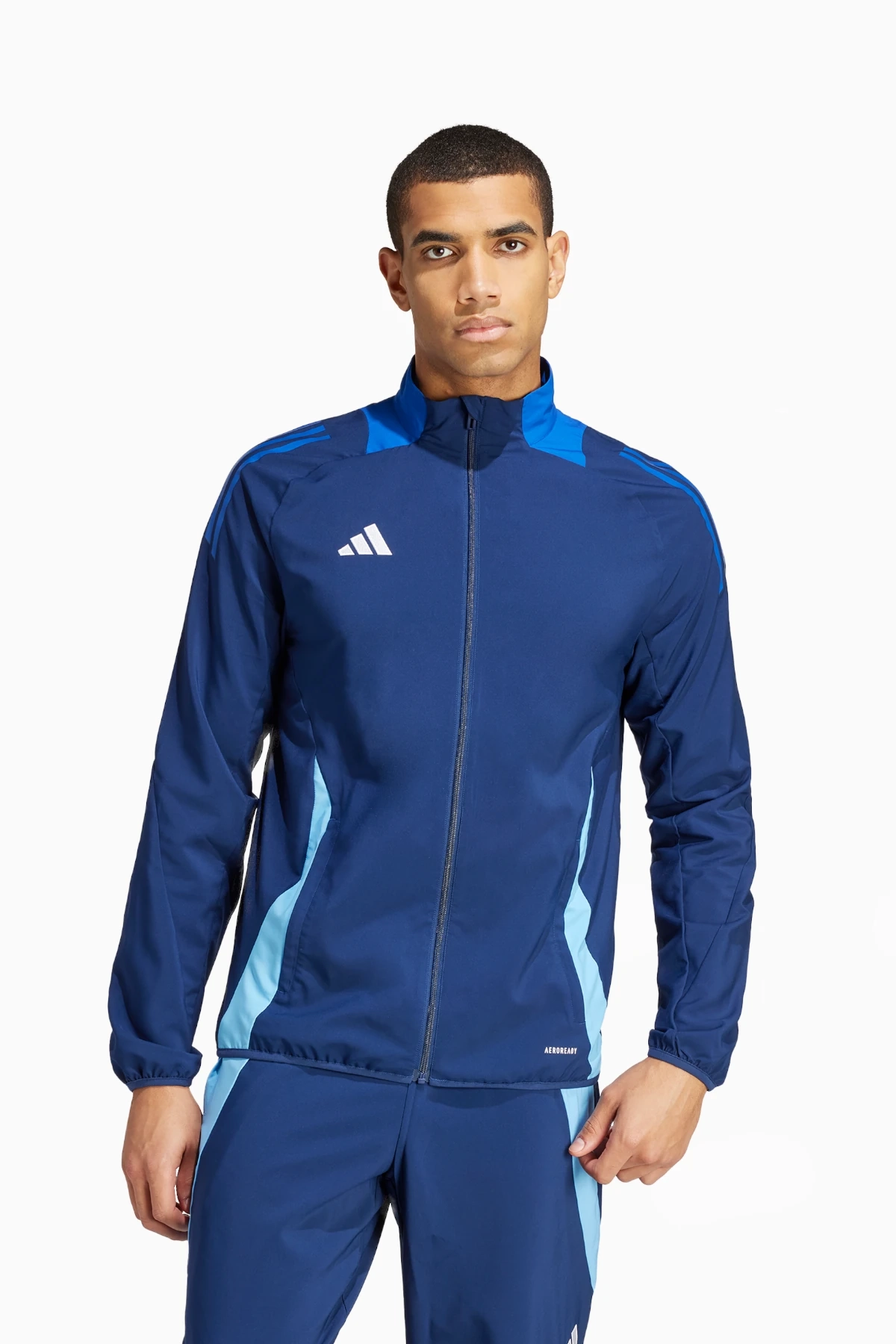 Bluza adidas Tiro 24 Competition Presentation - Granatowy