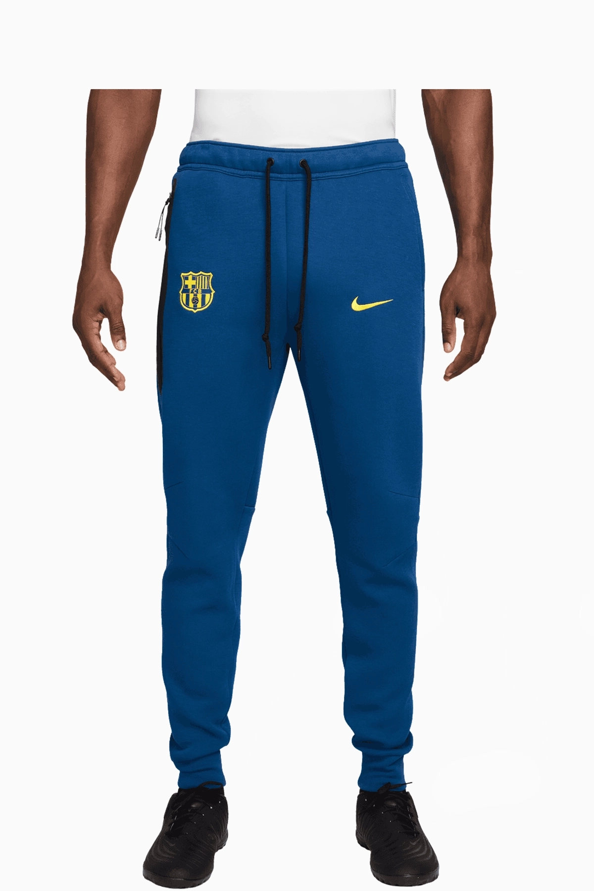 Spodnie Nike FC Barcelona 25/26 Tech Fleece - Niebieski