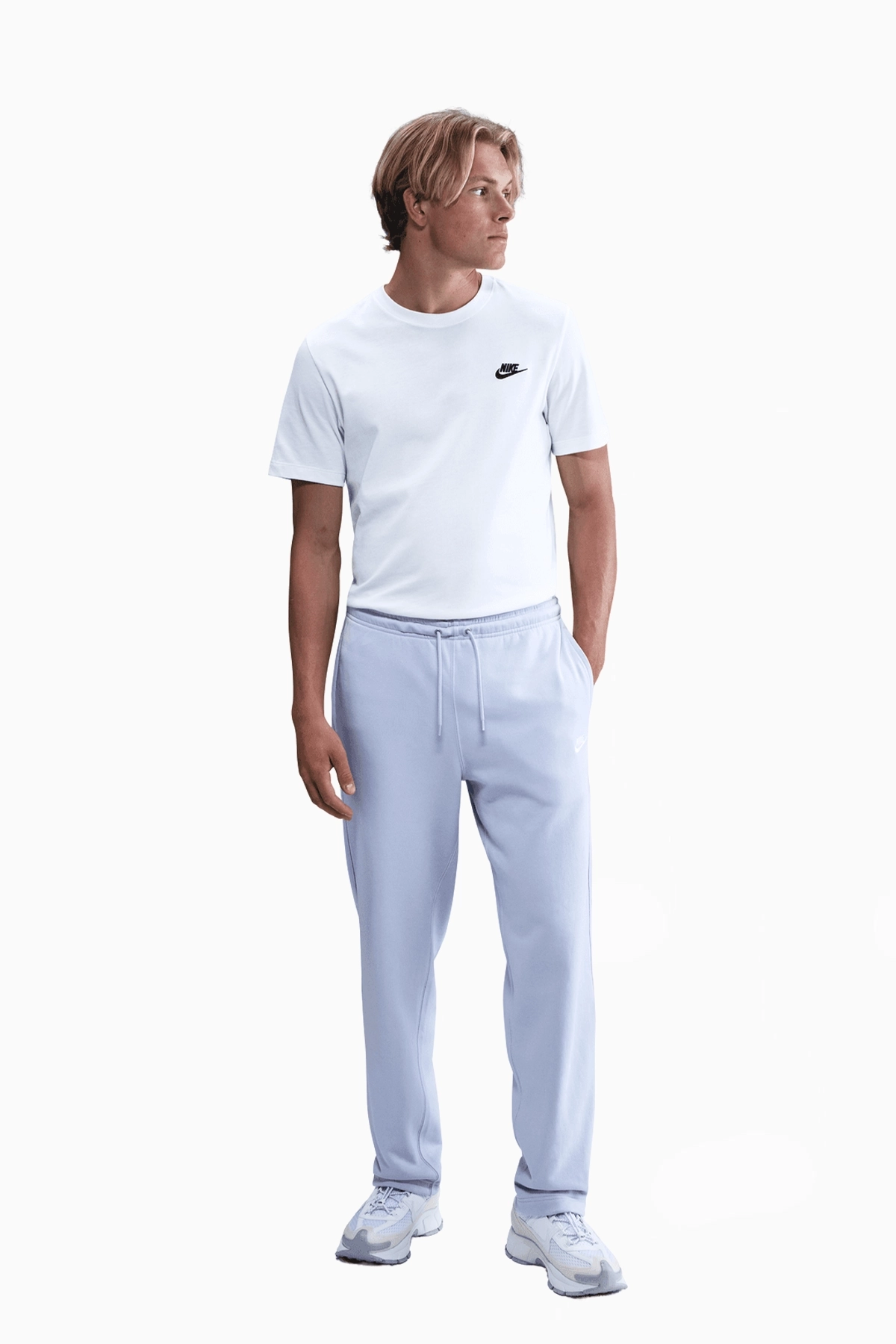 Spodnie Nike Club - Fioletowy