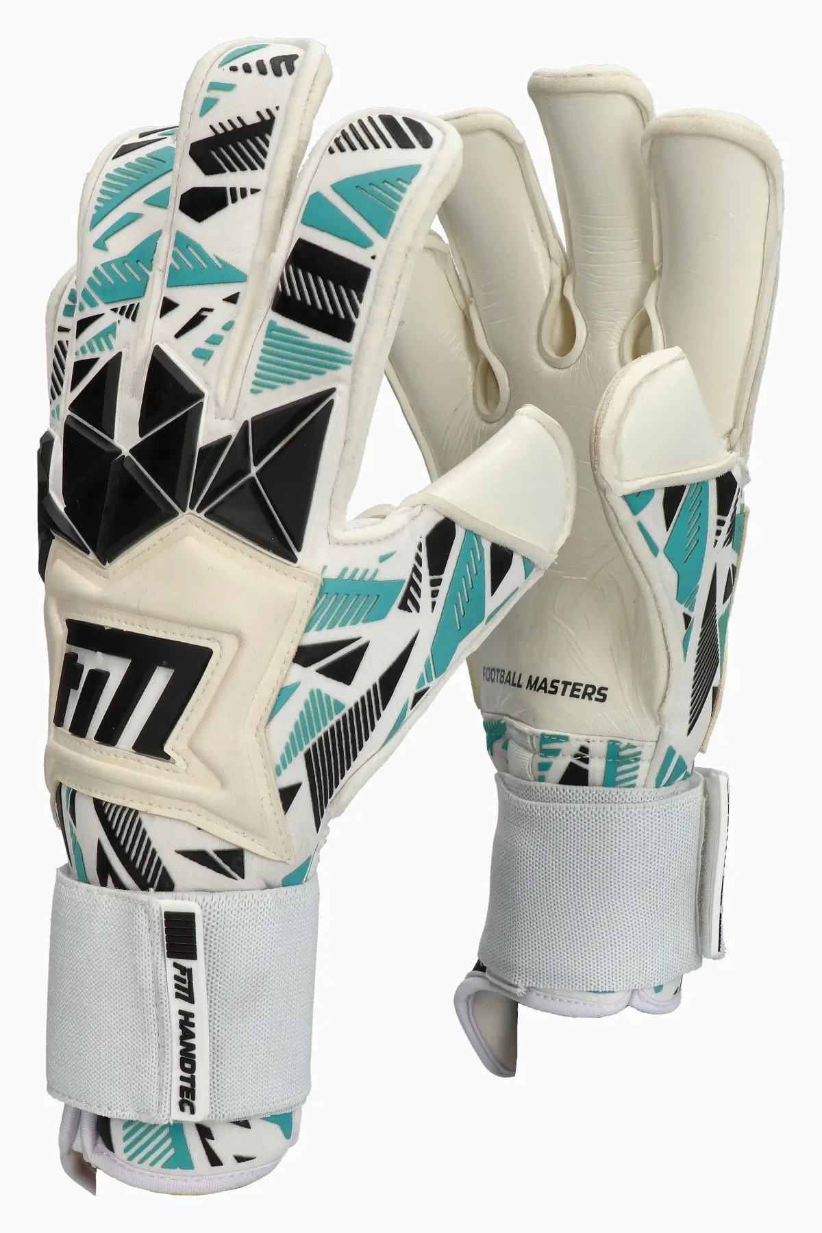Rękawice Football Masters Invictus X Pro - Biały