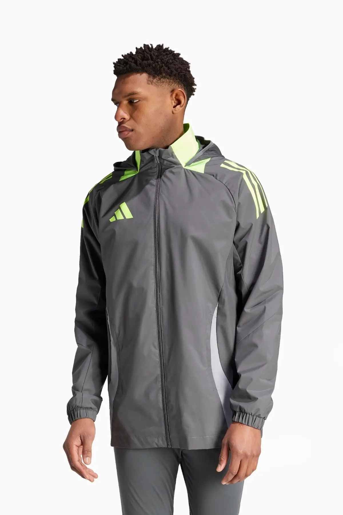 Kurtka adidas Tiro 24 Competiton Allweather - Szary