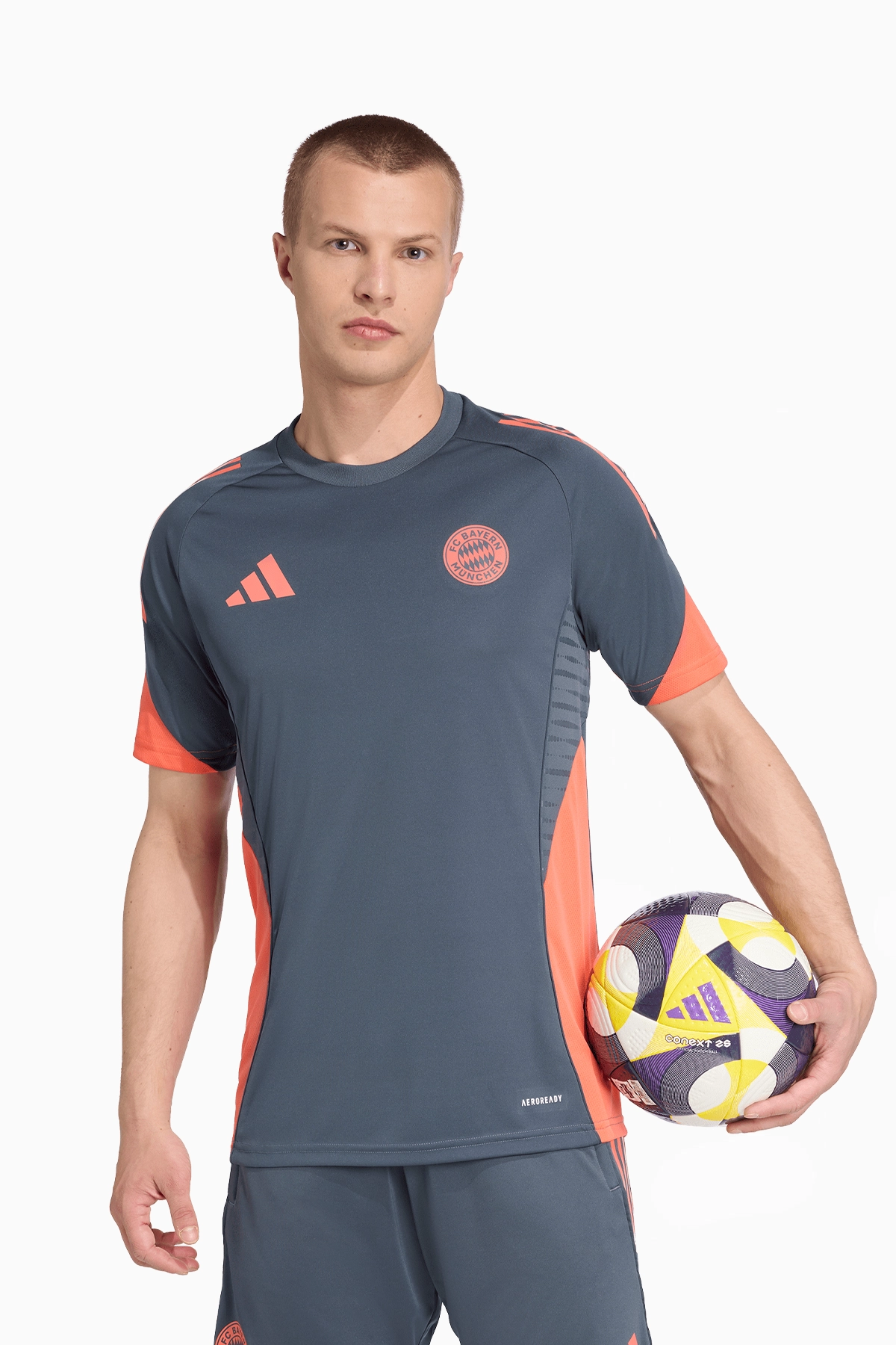 Koszulka adidas FC Bayern 25/26 Training - Szary