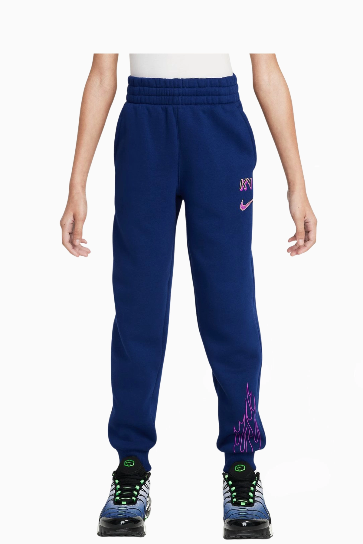 Spodnie Nike Kylian Mbappé Club Fleece Junior - Granatowy