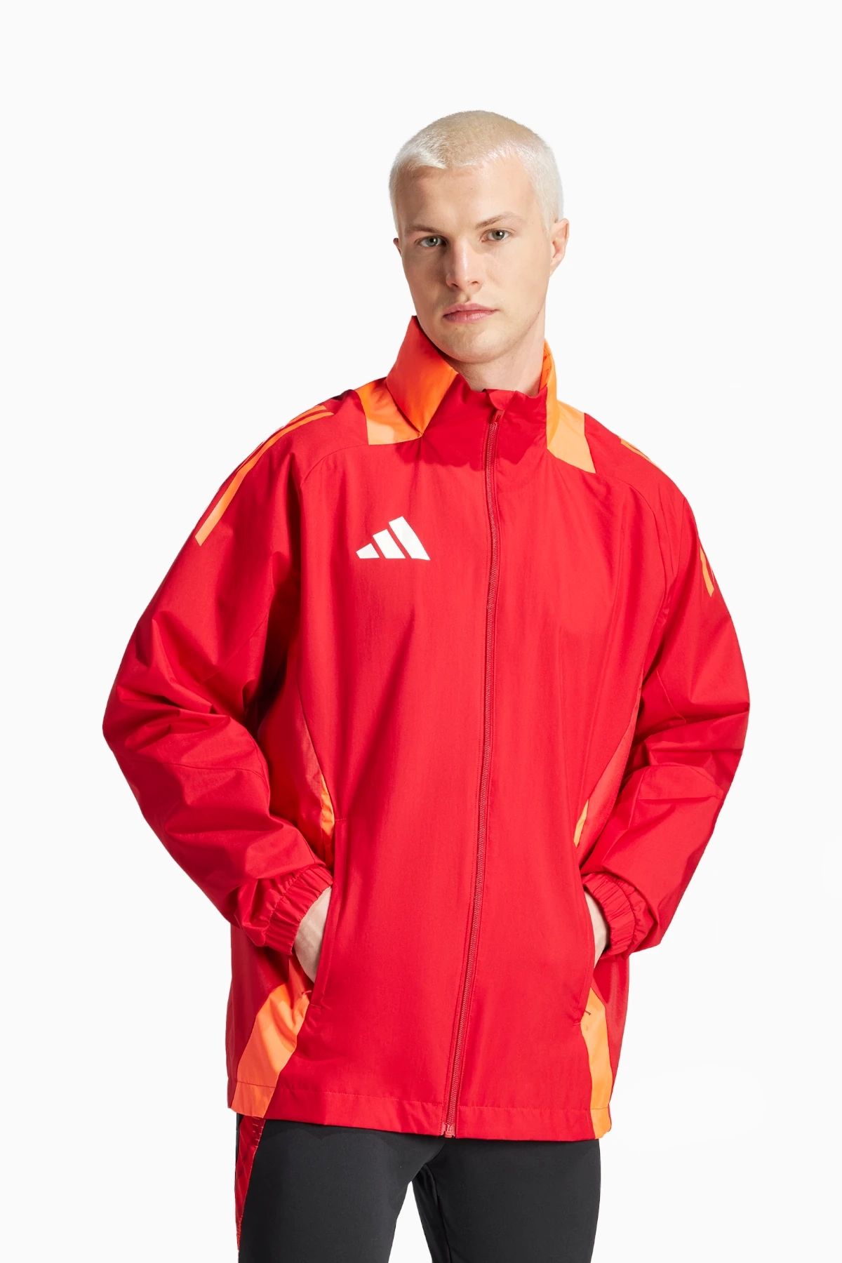 Kurtka adidas Tiro 24 Competiton Allweather - Czerwony