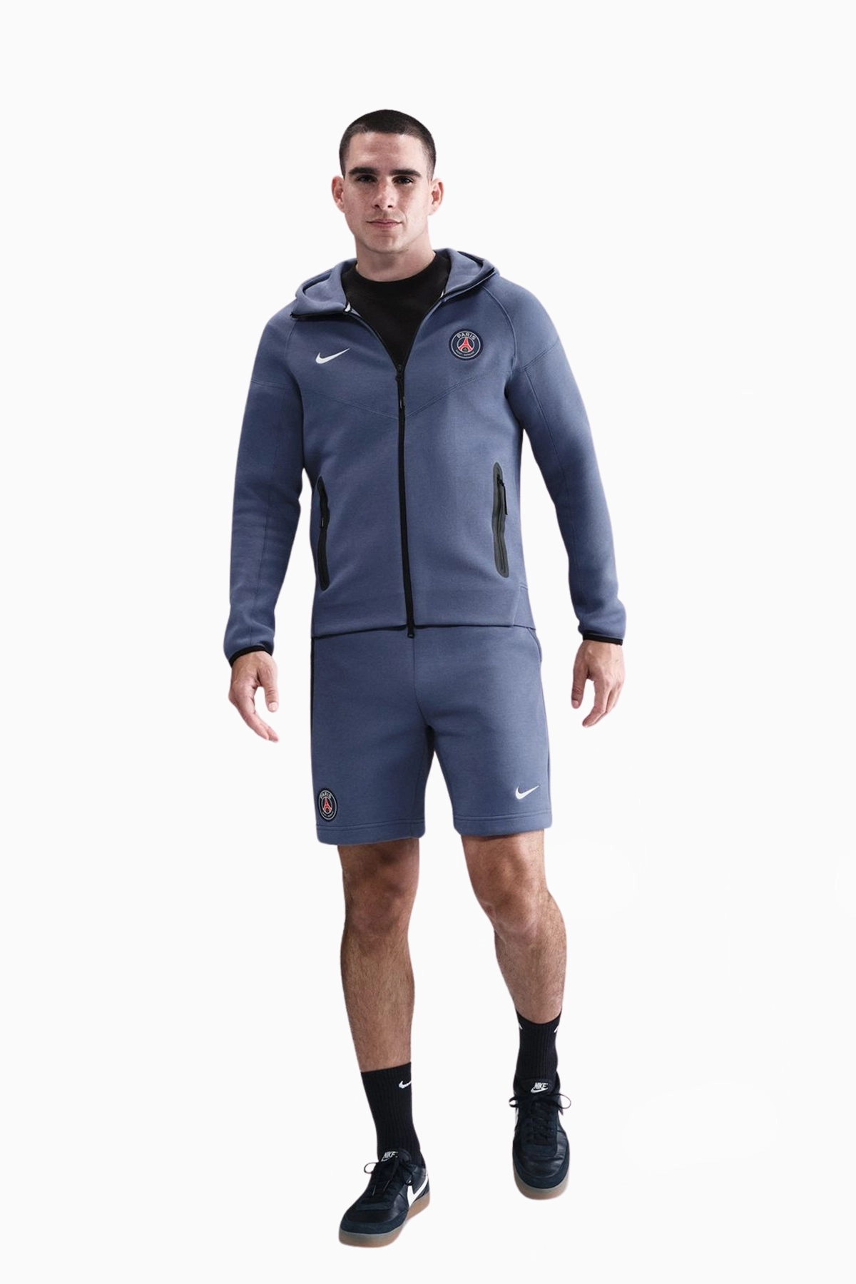 Spodnie Nike PSG 25/26 Tech Fleece - Granatowy
