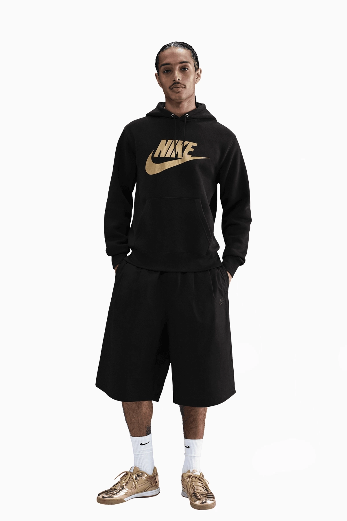 Bluza z kapturem Nike Club - Czarny
