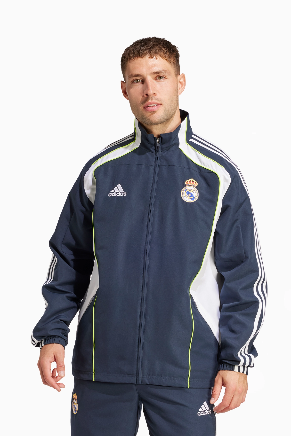 Bluza adidas Real Madryt 24/25 Urban Purist Track - Granatowy