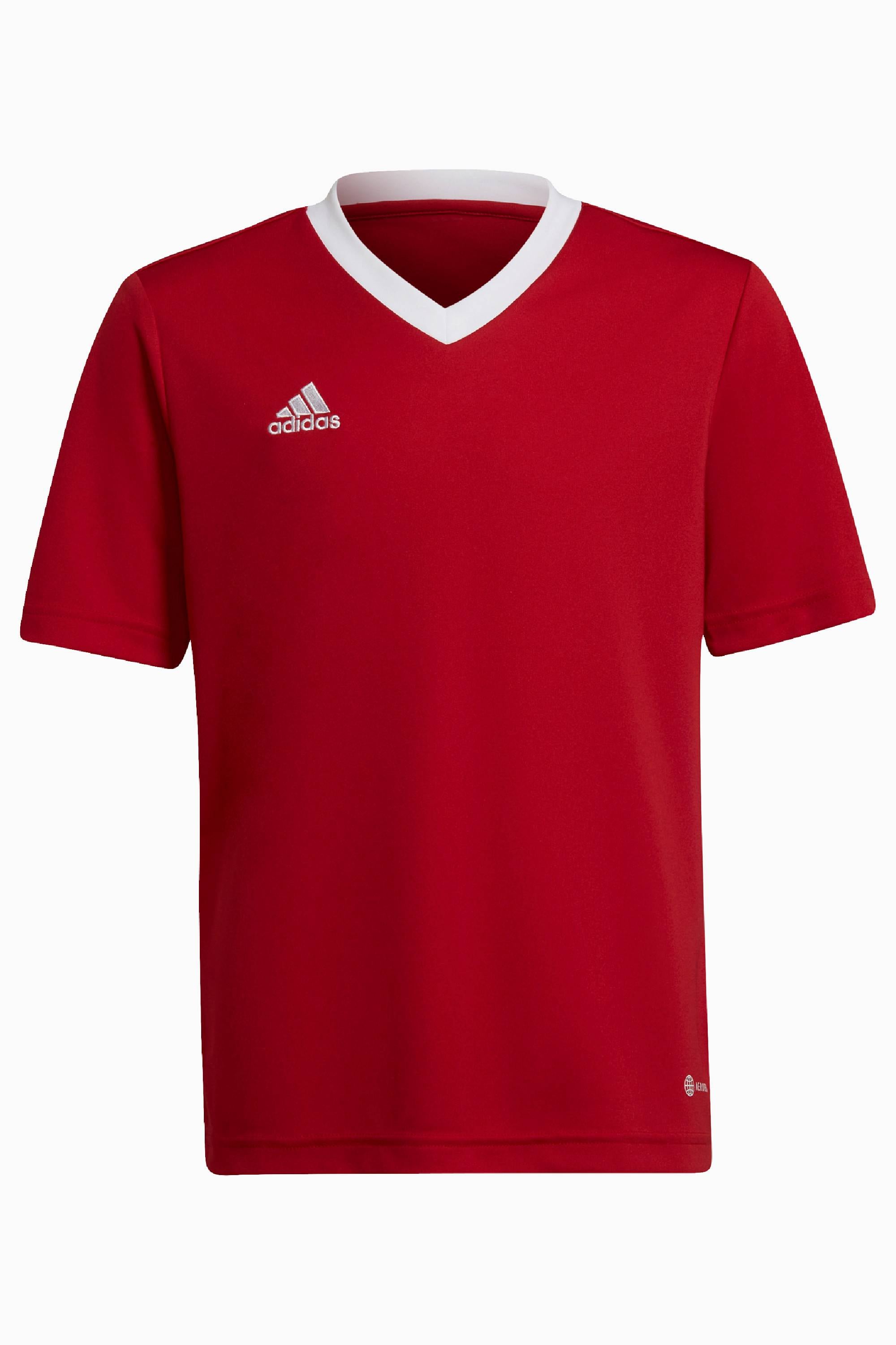 Koszulka adidas Entrada 22 Junior - Czerwony