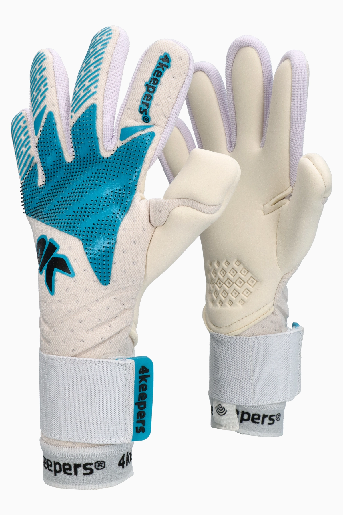 Rękawice 4keepers Elite Phantom NC Junior - Biały