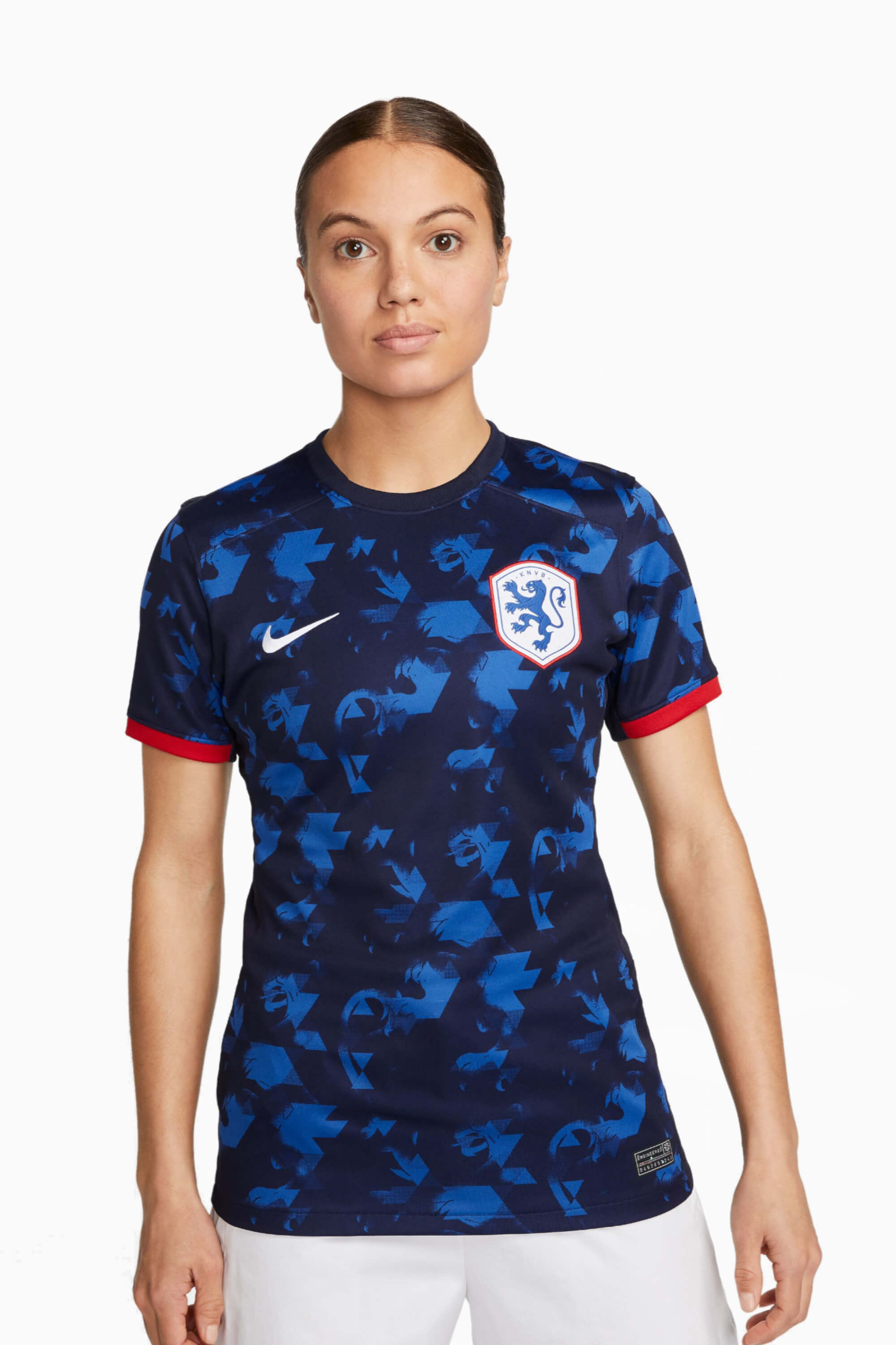 Koszulka Reprezentacji Holandii Nike 2023 Wyjazdowa Stadium Damska - Granatowy