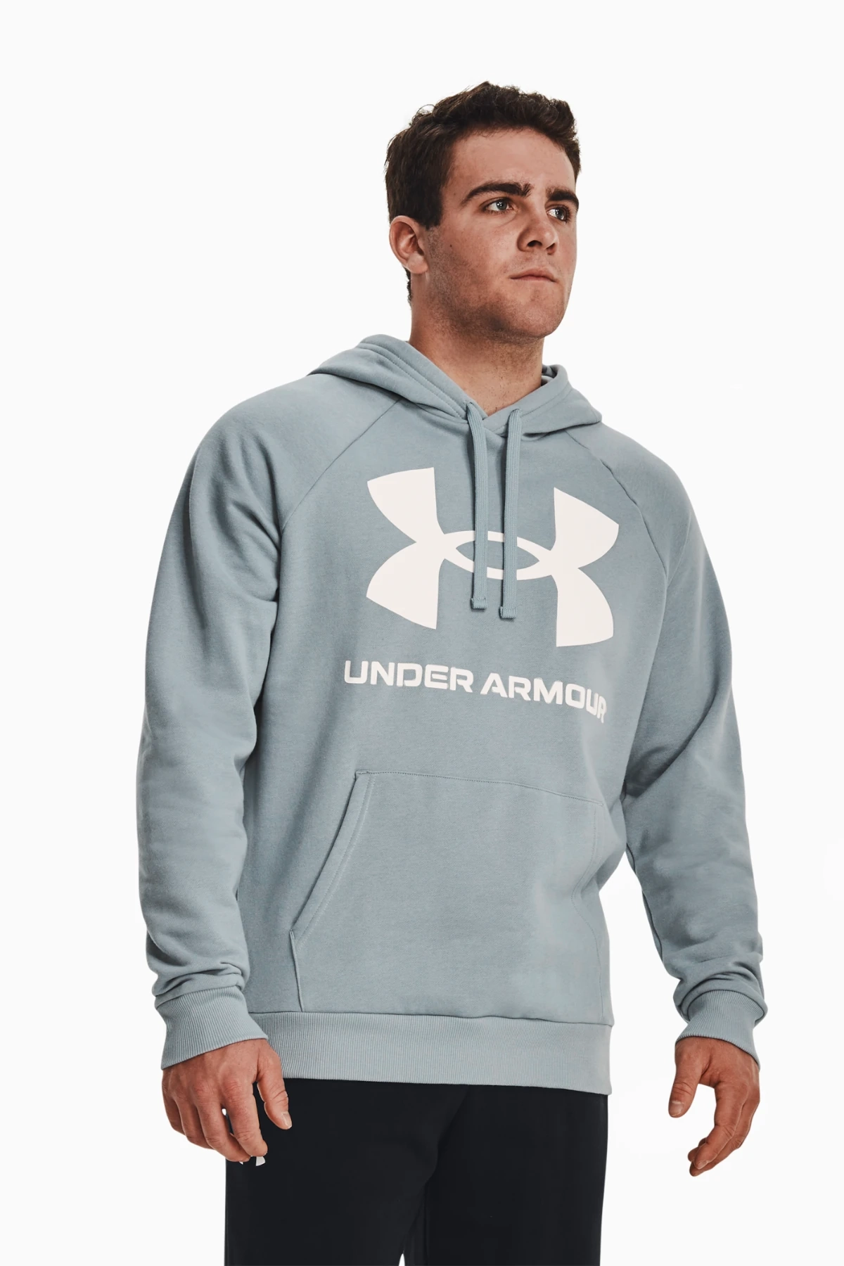Bluza z kapturem Under Armour Rival Fleece - Błękitny