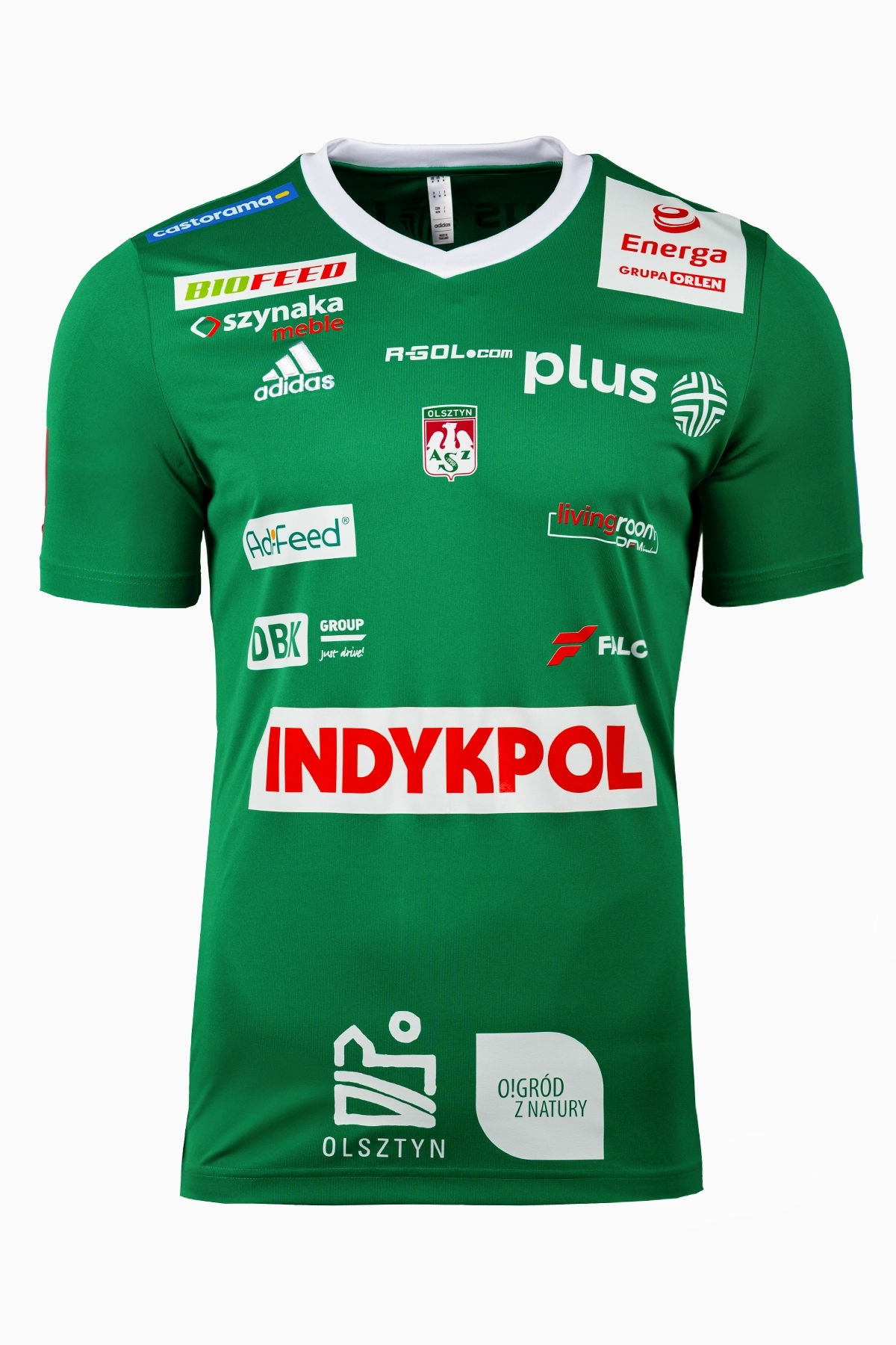 Koszulka adidas AZS Olsztyn 25/26 Junior - Zielony
