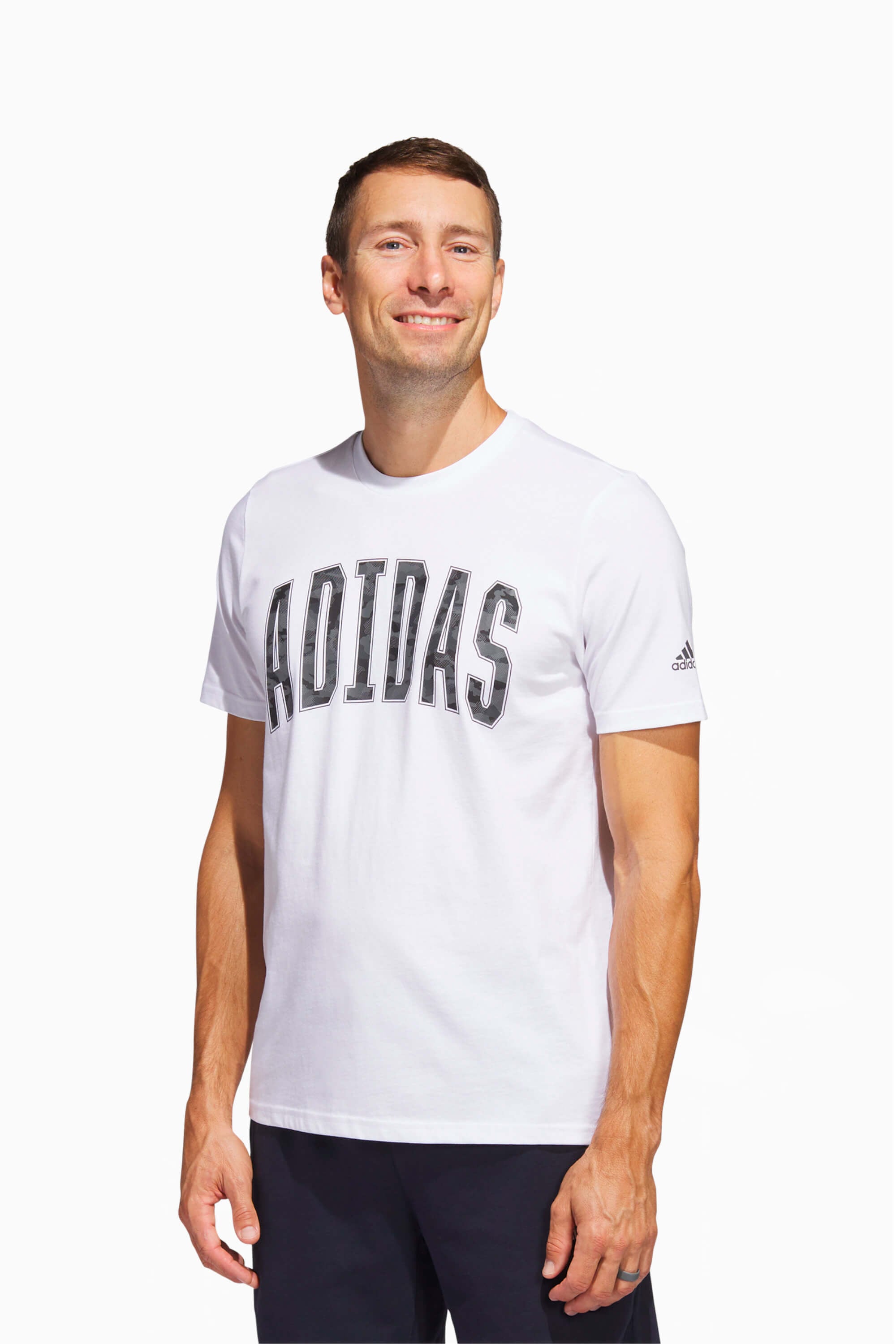 Koszulka adidas Camo Tee - Biały