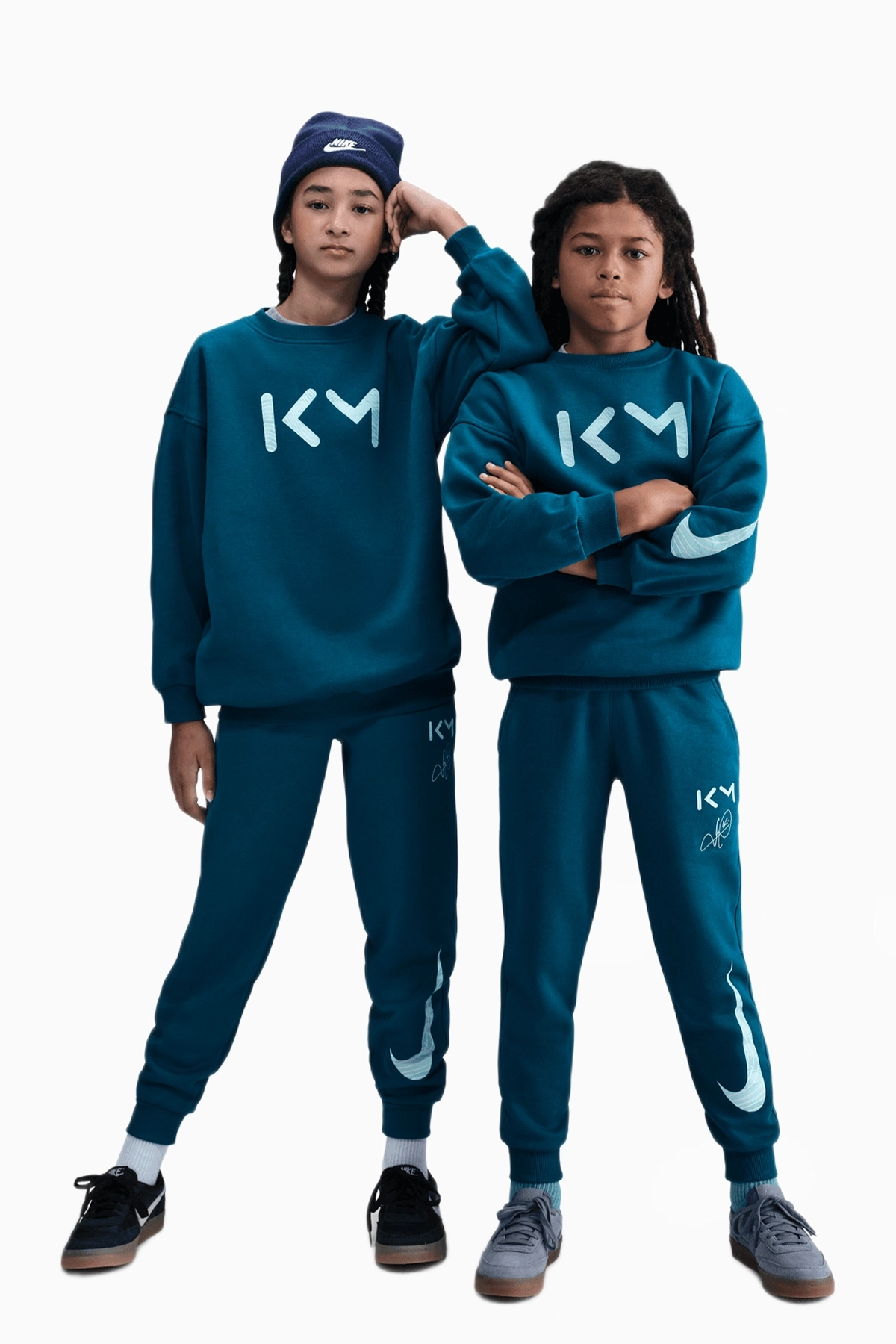 Spodnie Nike Kylian Mbappé Club Fleece Junior - Zielony