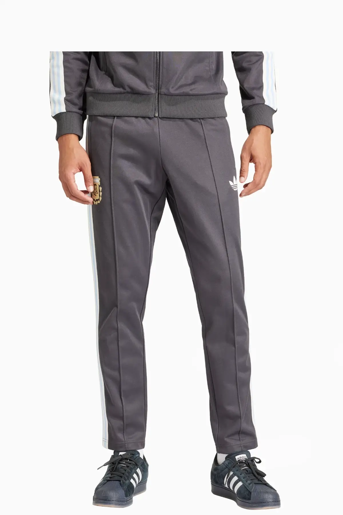 Spodnie Reprezentacji Argentyny adidas Beckenbauer - Szary