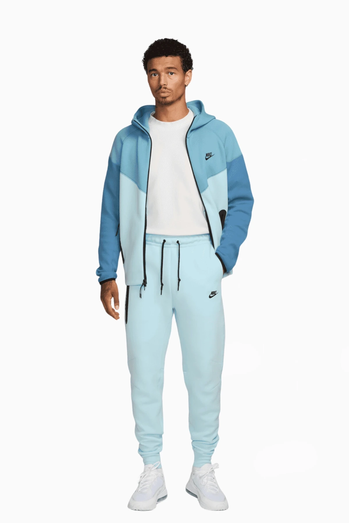 Spodnie Nike Sportswear Tech Fleece - Błękitny