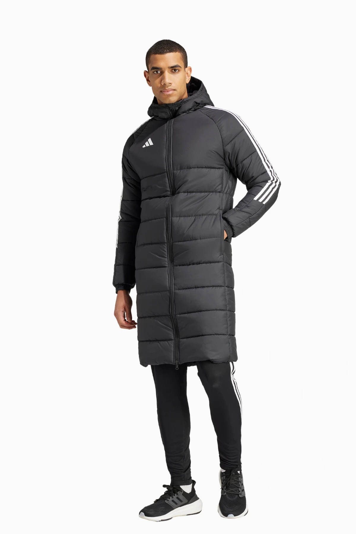 Kurtka adidas Tiro 24 Long Coat - Czarny