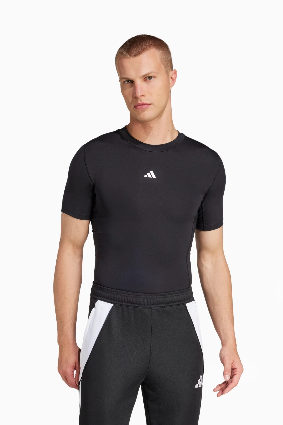 Koszulka Termoaktywna adidas Techfit SS - Czarny