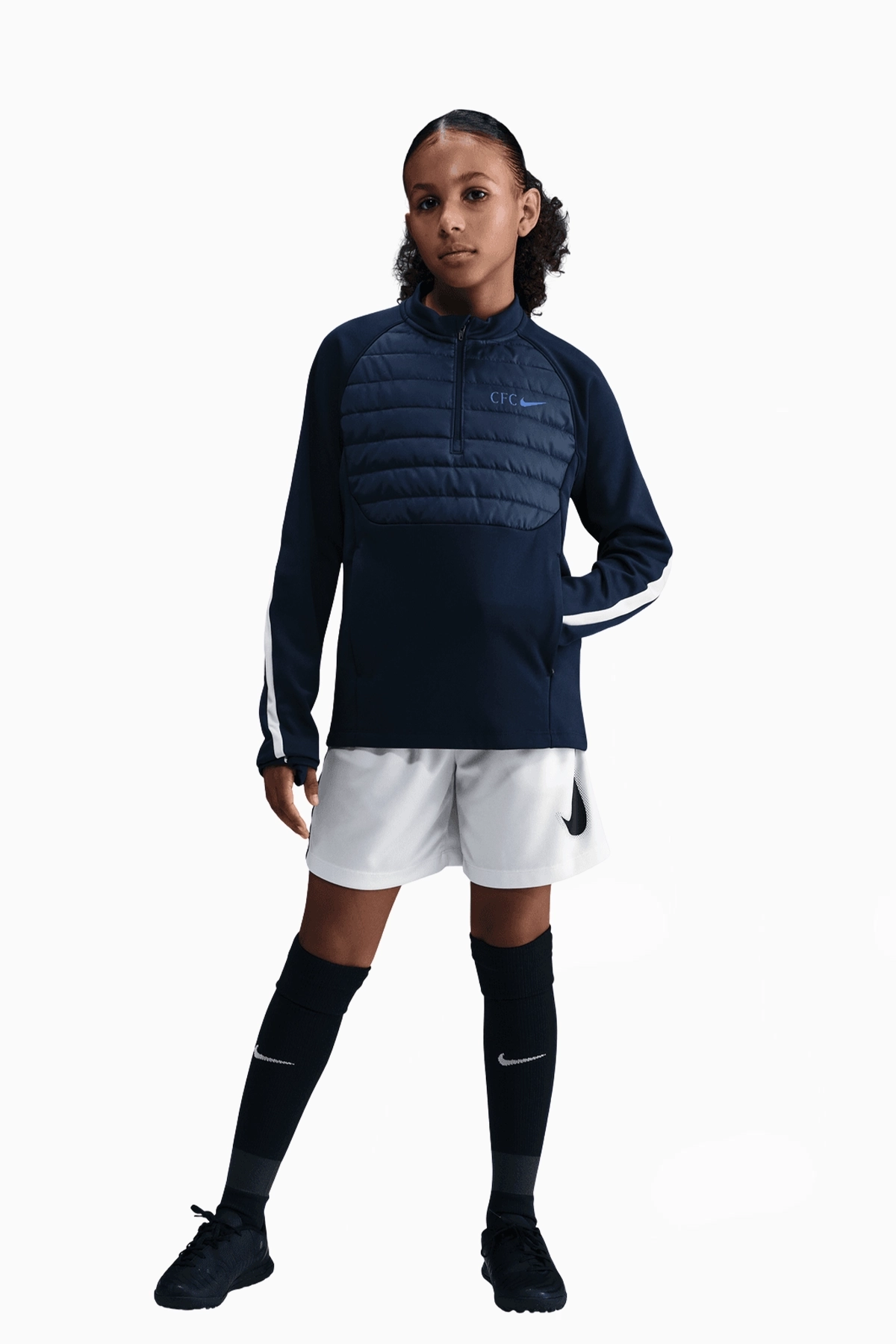 Bluza Nike Chelsea FC 25/26 Academy Winter Warrior Junior - Granatowy