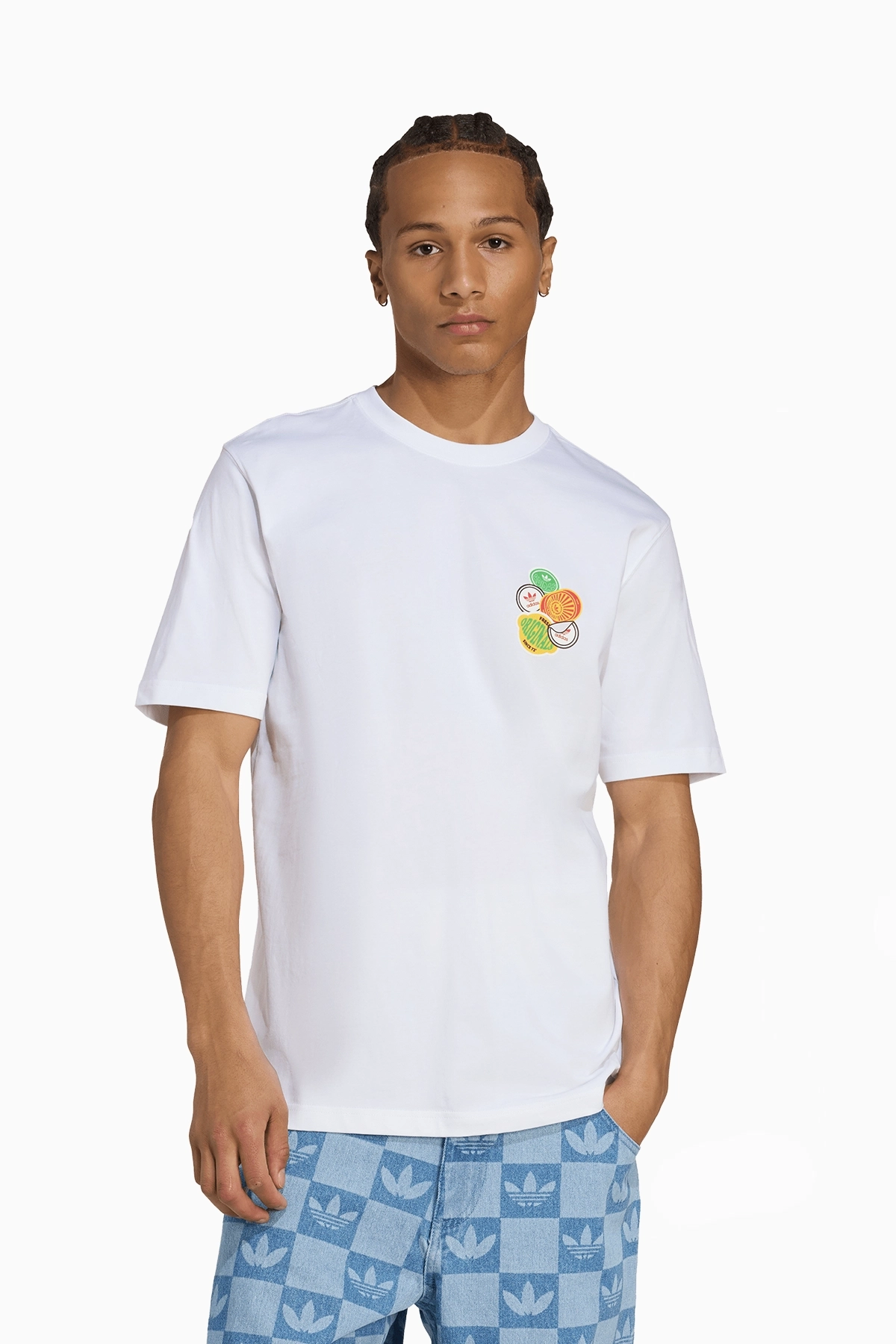 Koszulka adidas Trefoil Series Loose - Biały