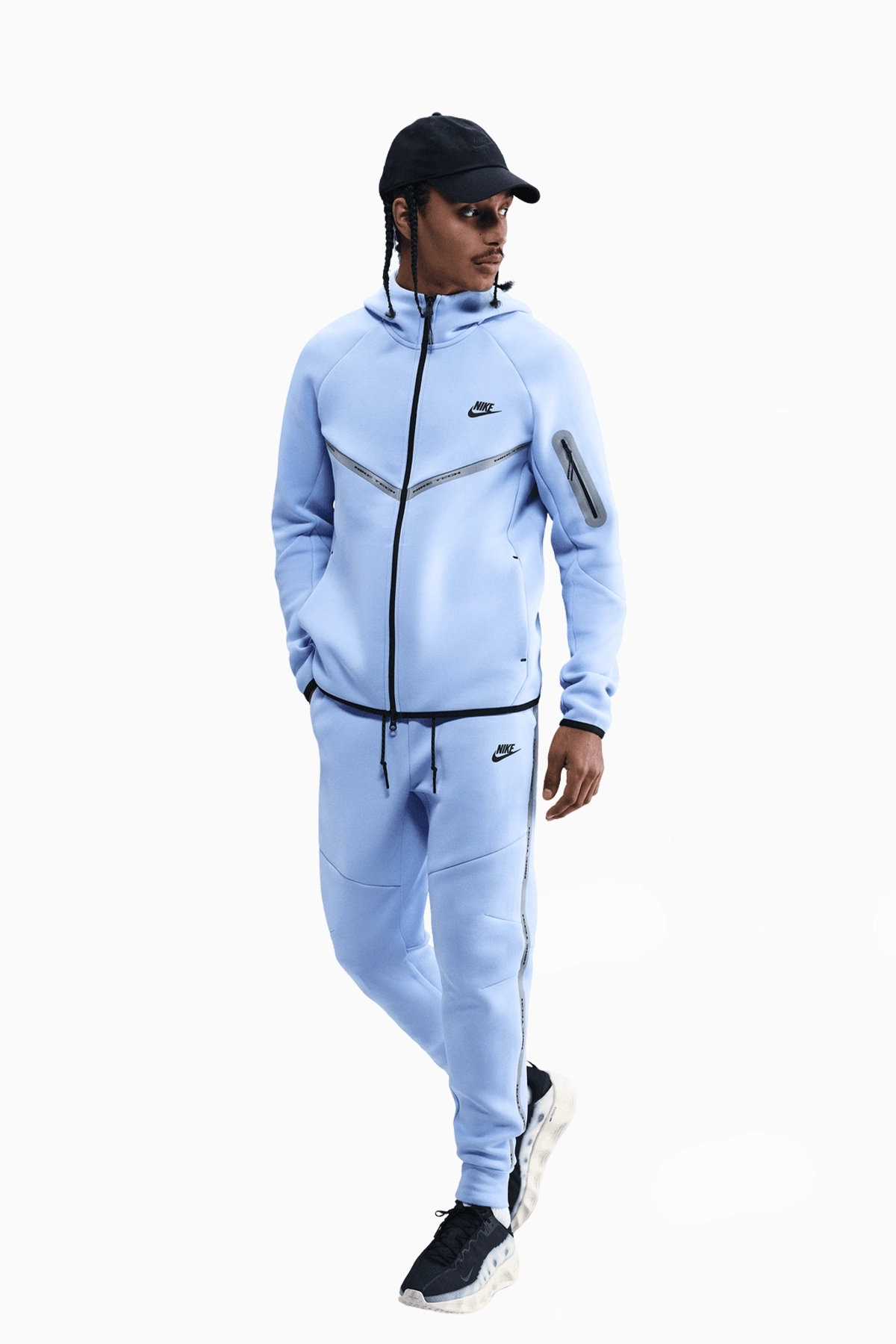 Spodnie Nike Tech - Niebieski