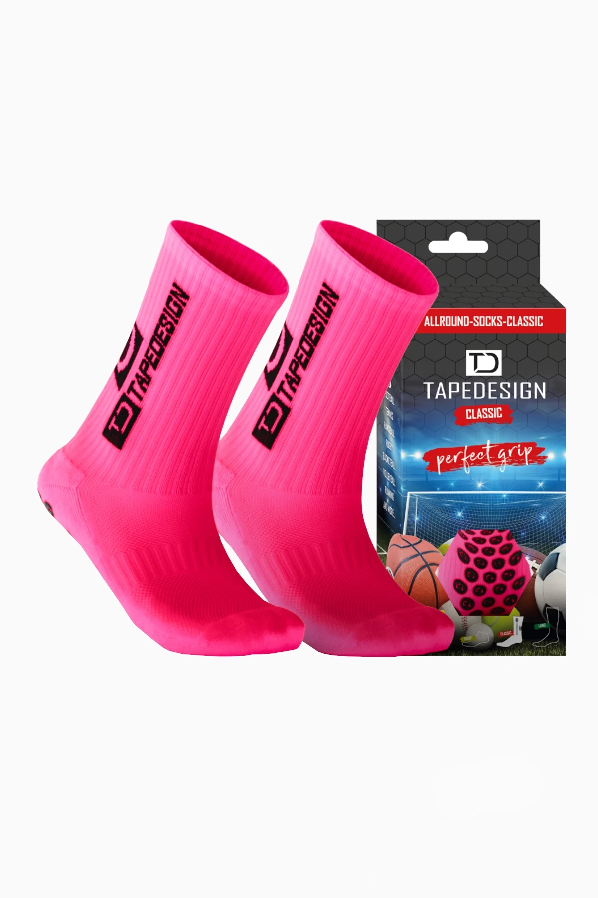 Skarpety Tapedesign - Różowy