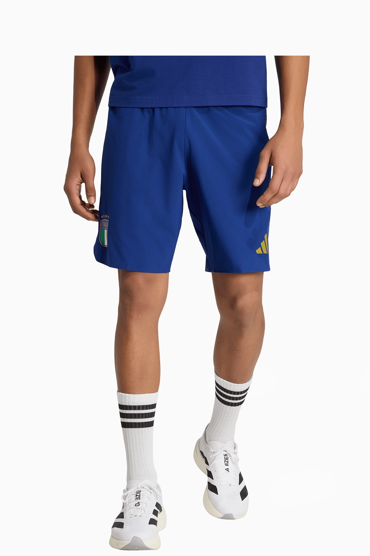 Spodenki Reprezentacji Włoch adidas 2026 Tiro Travel - Niebieski