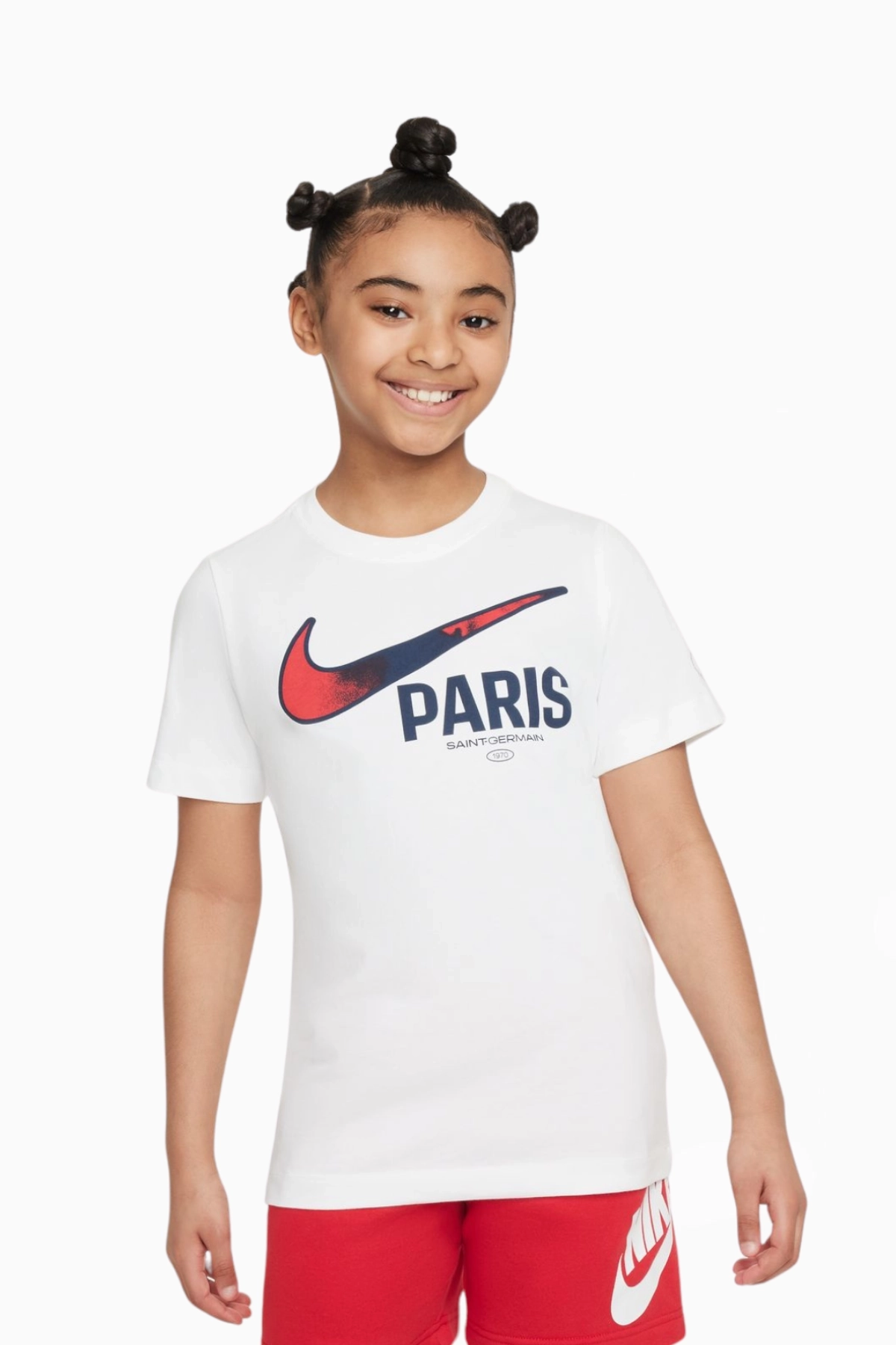 Koszulka Nike PSG 24/25 Swoosh Junior - Biały