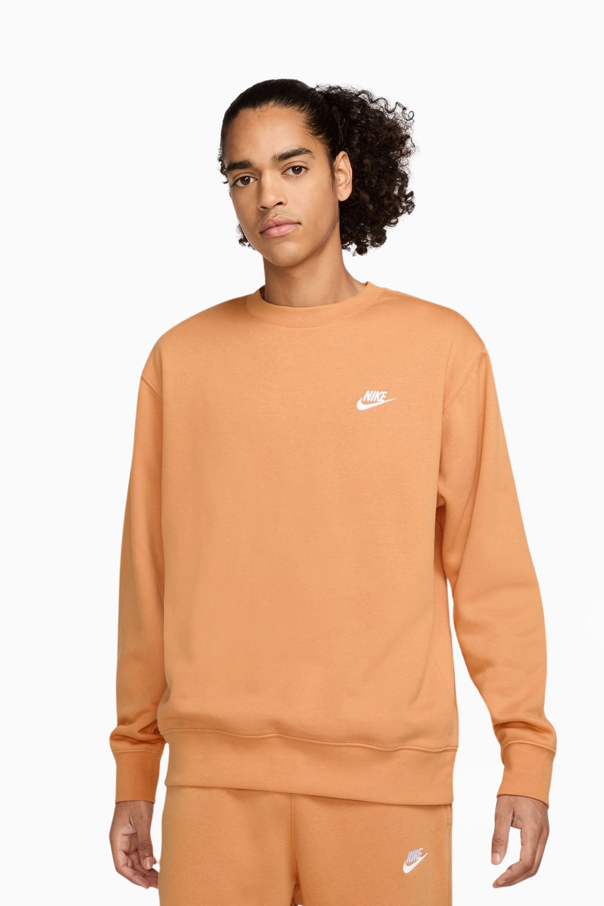 Bluza Nike Sportswear Club Crew - Pomarańczowy