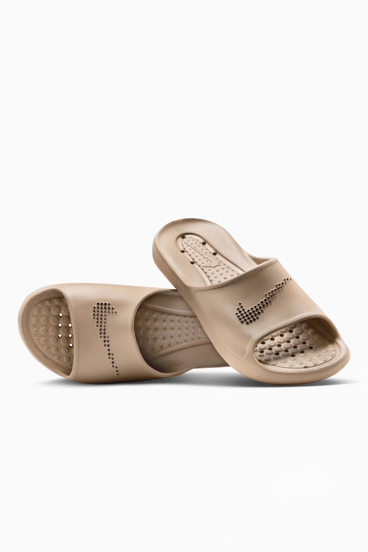 Klapki Nike Victori One Shower - Beżowy