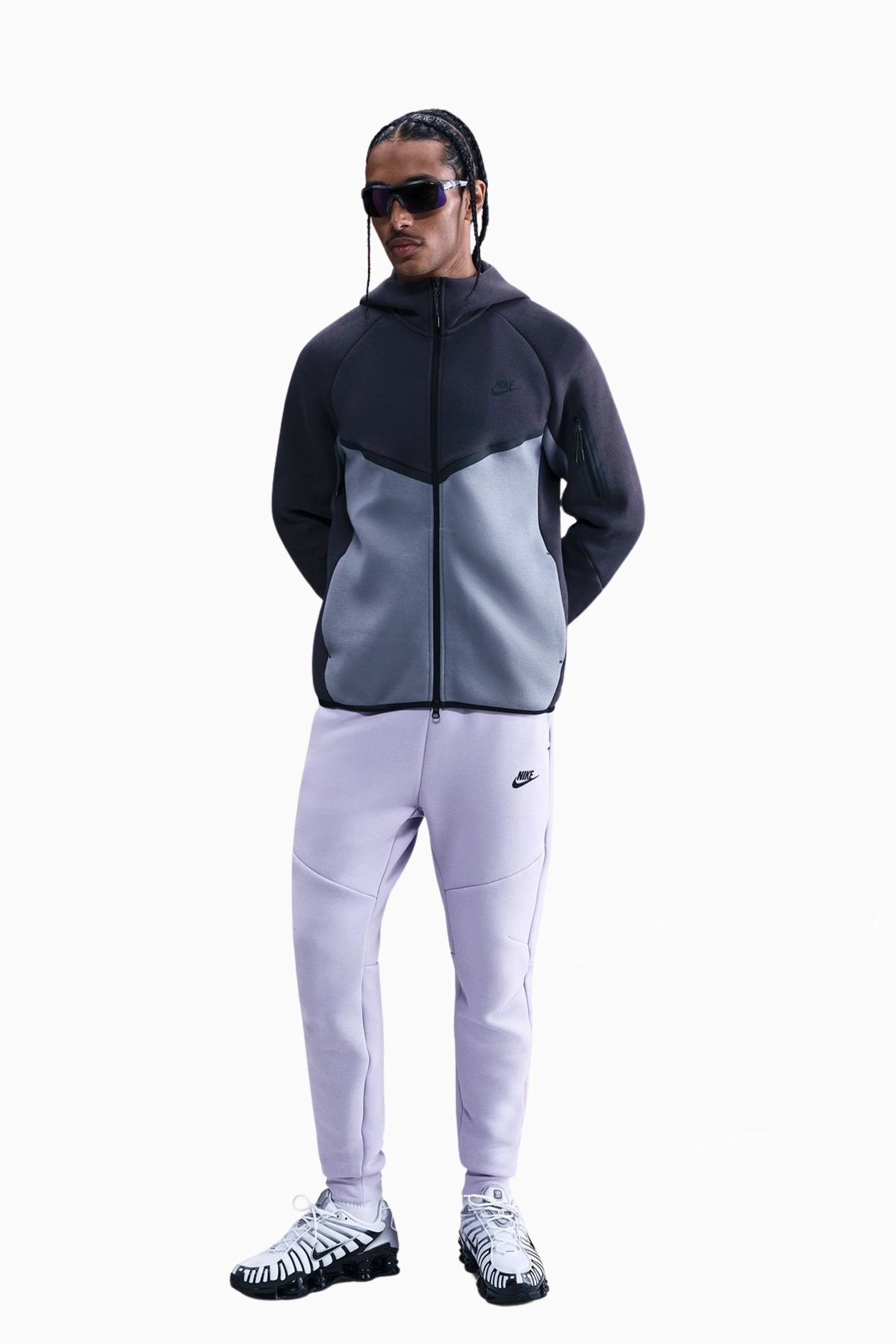 Spodnie Nike Sportswear Tech Fleece - Fioletowy