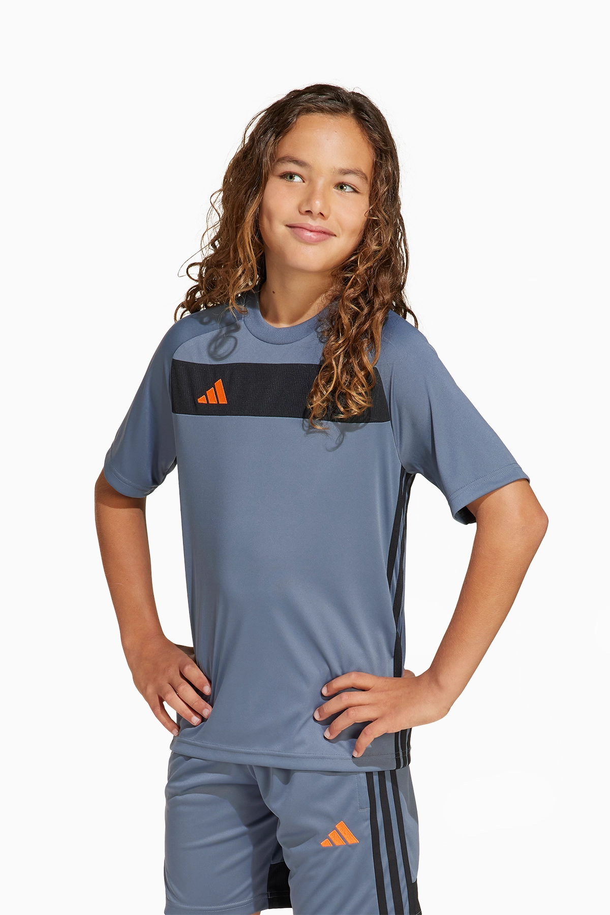 Koszulka adidas Tiro 25 Essentials Junior - Szary