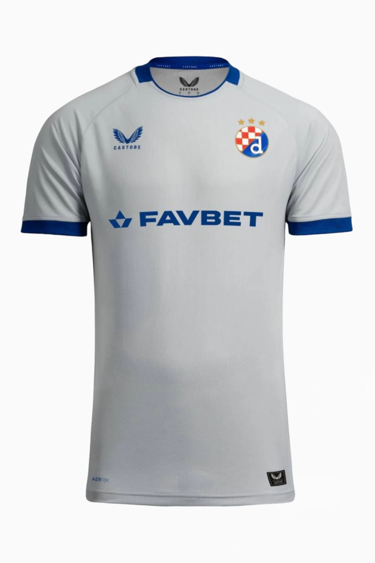 Koszulka Castore Dinamo Zagrzeb 25/26 Wyjazdowa - Szary