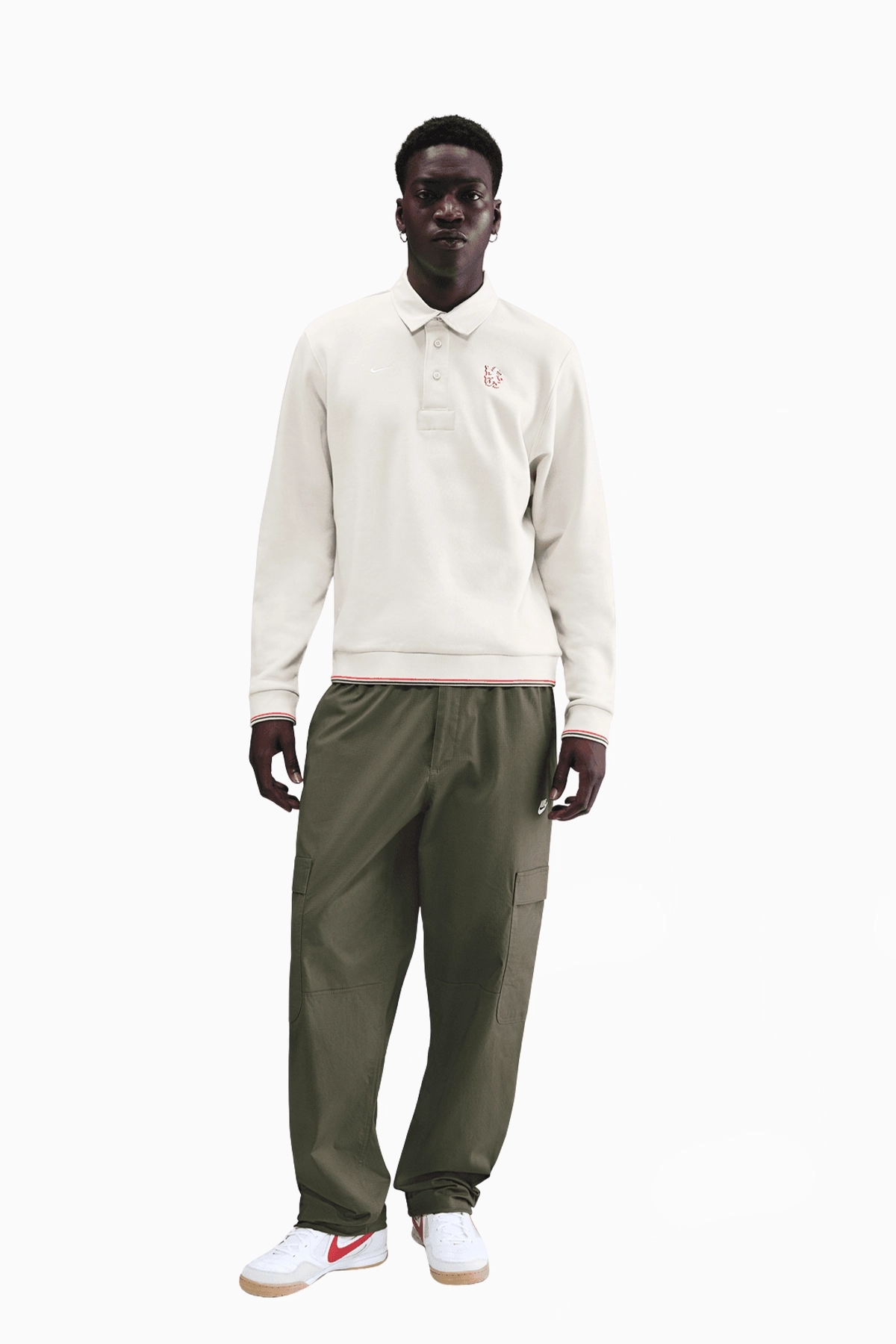 Koszulka z długim rękawem Nike Chelsea FC 25/26 Polo - Szary