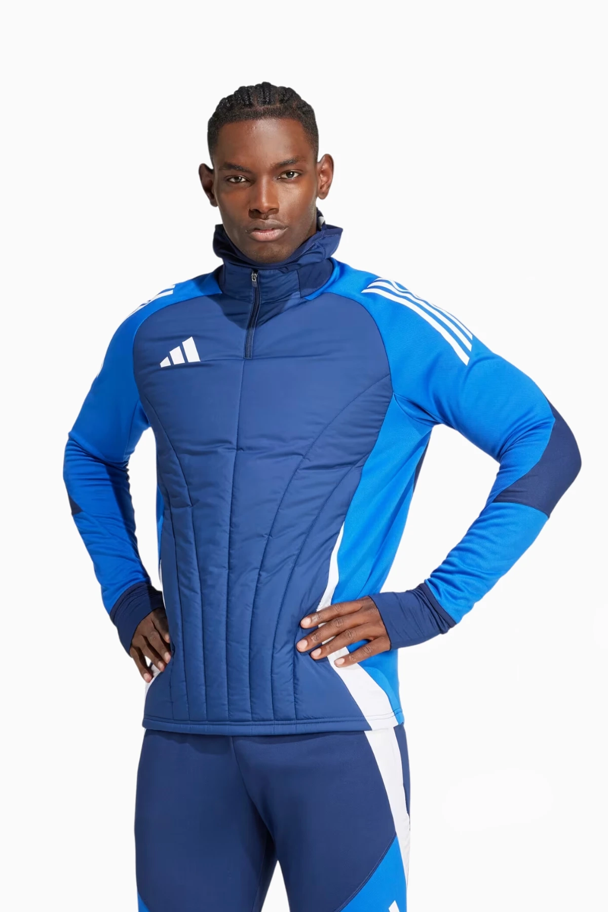 Bluza adidas Tiro 24 Competition Winterized - Granatowy