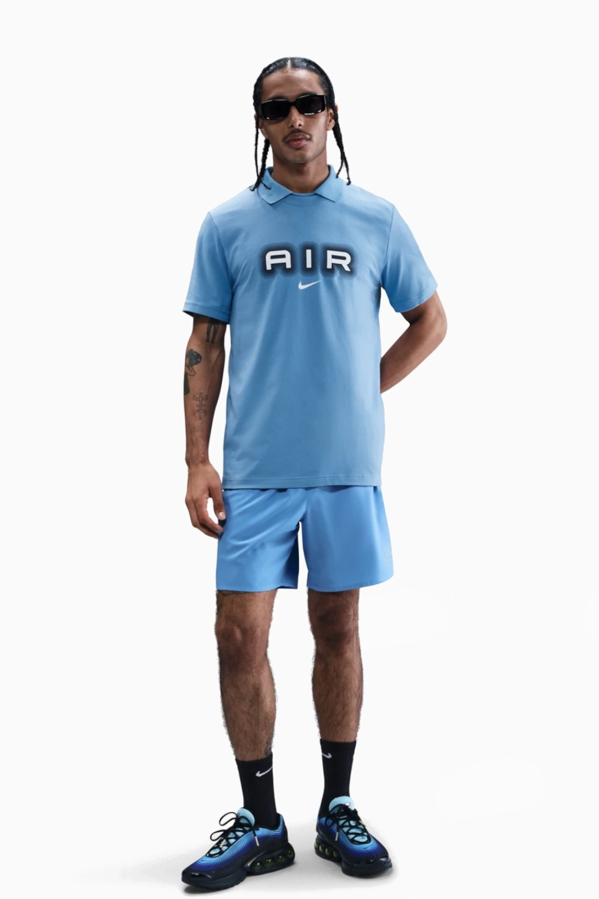 Koszulka Nike Air Graphic - Niebieski