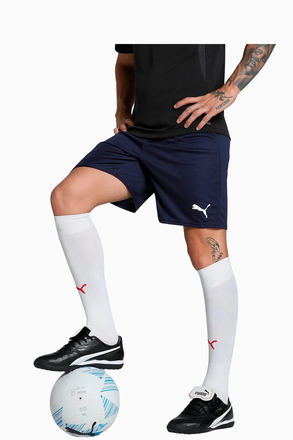 Spodenki Puma teamGOAL - Granatowy