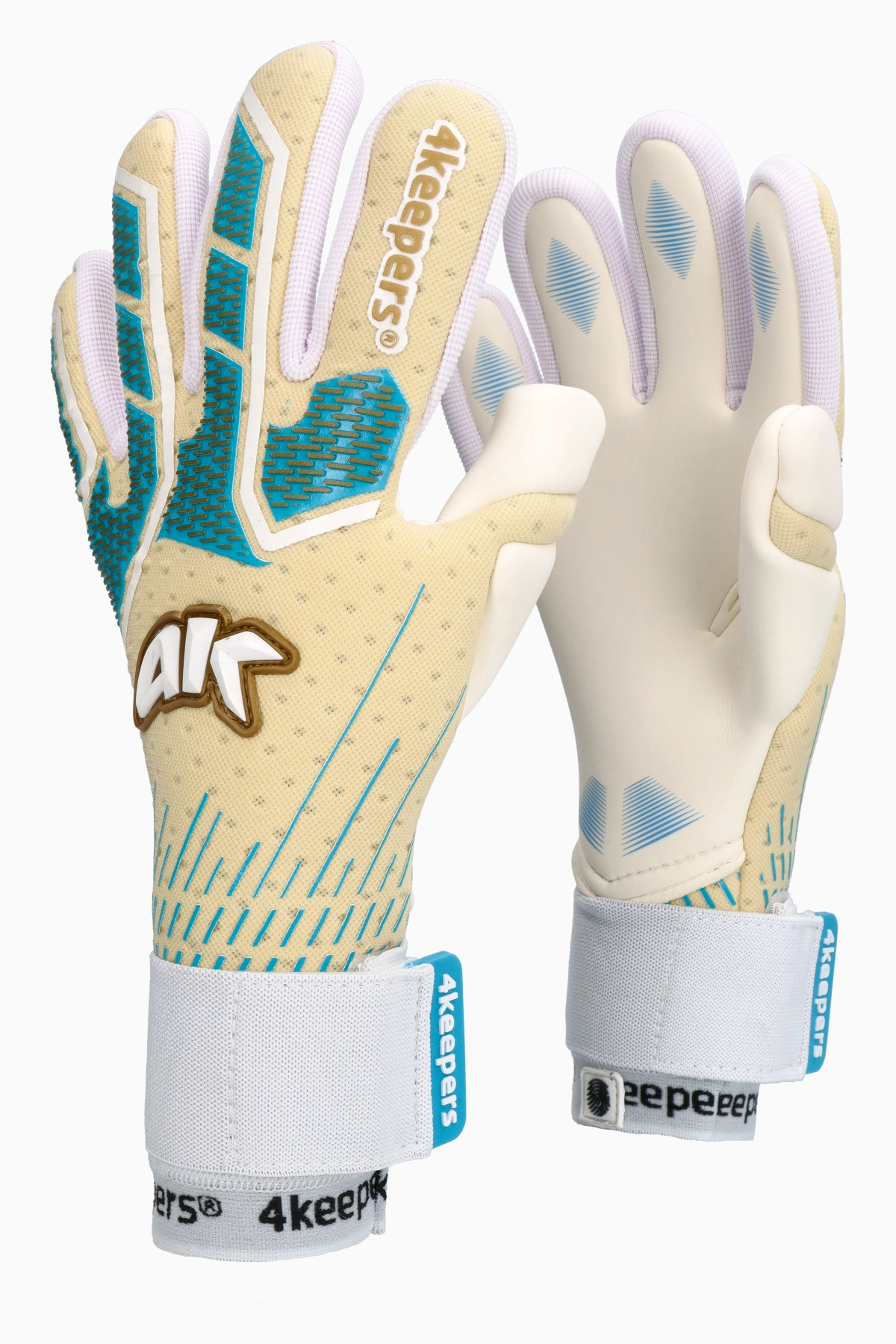 Rękawice 4keepers Neo Ice NC Junior - Beżowy