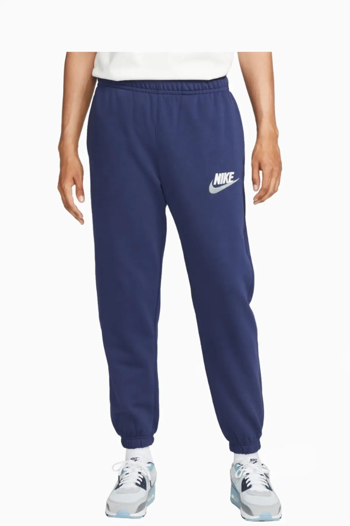 Spodnie Nike Club - Granatowy