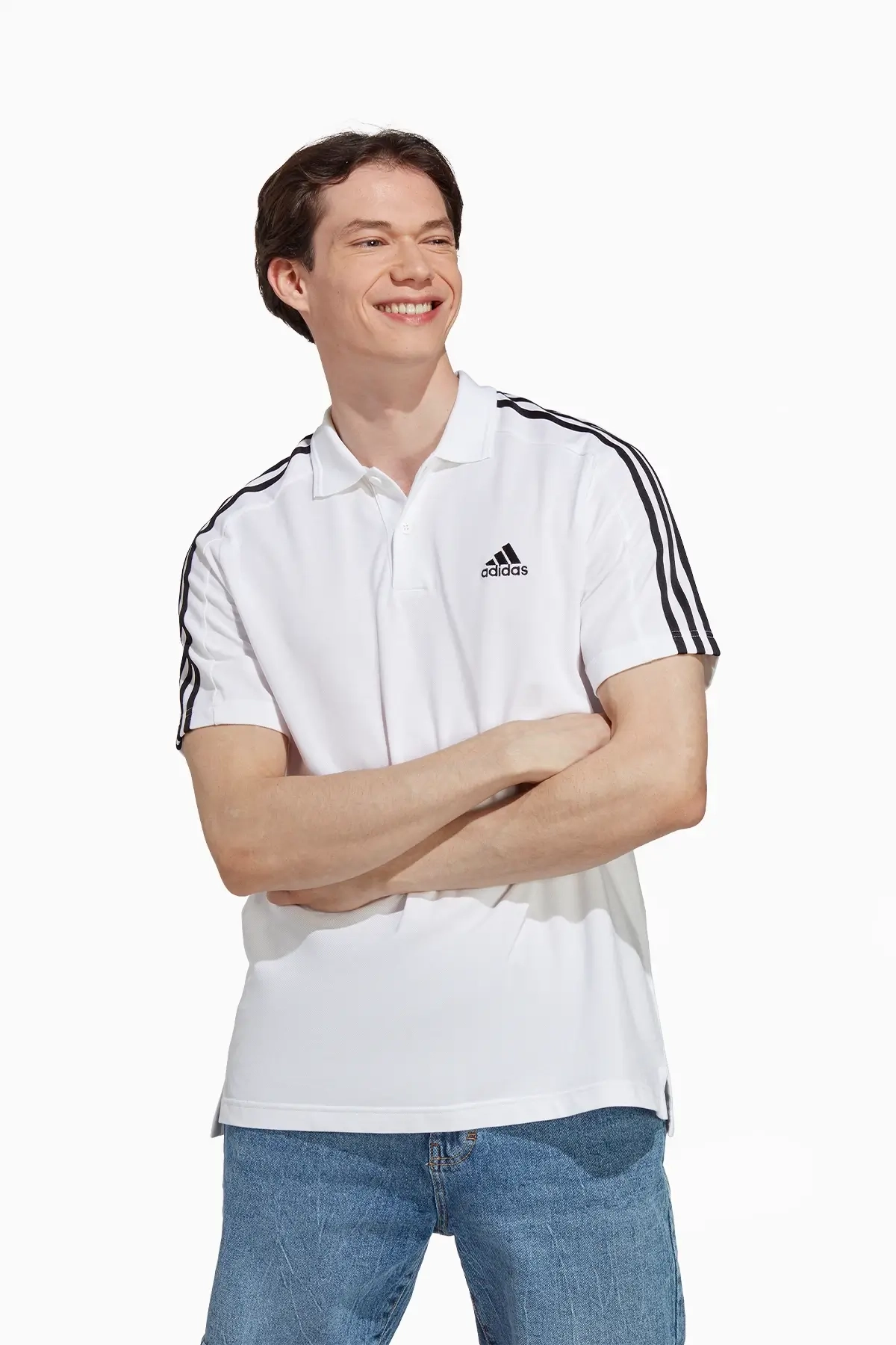 Koszulka adidas Essentials Pique Polo - Biały